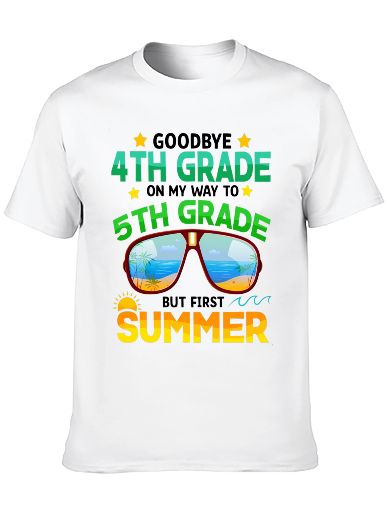 Goodbye 4th Grade Summer T-Shirt