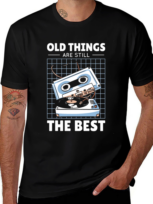Retro Music T-Shirt: Old Things Are Still The Best