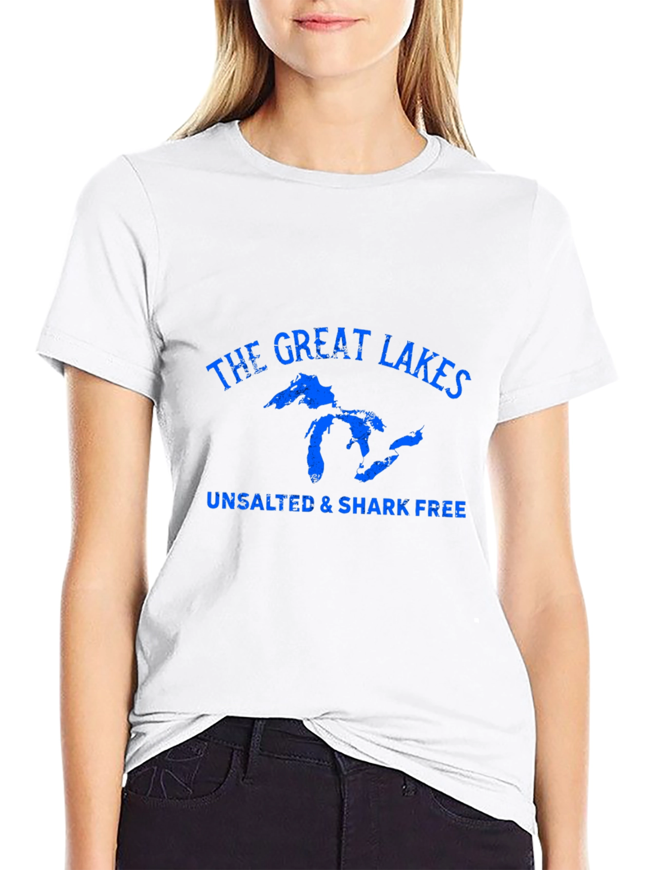 Great Lakes Unsalted & Shark Free Graphic Tee