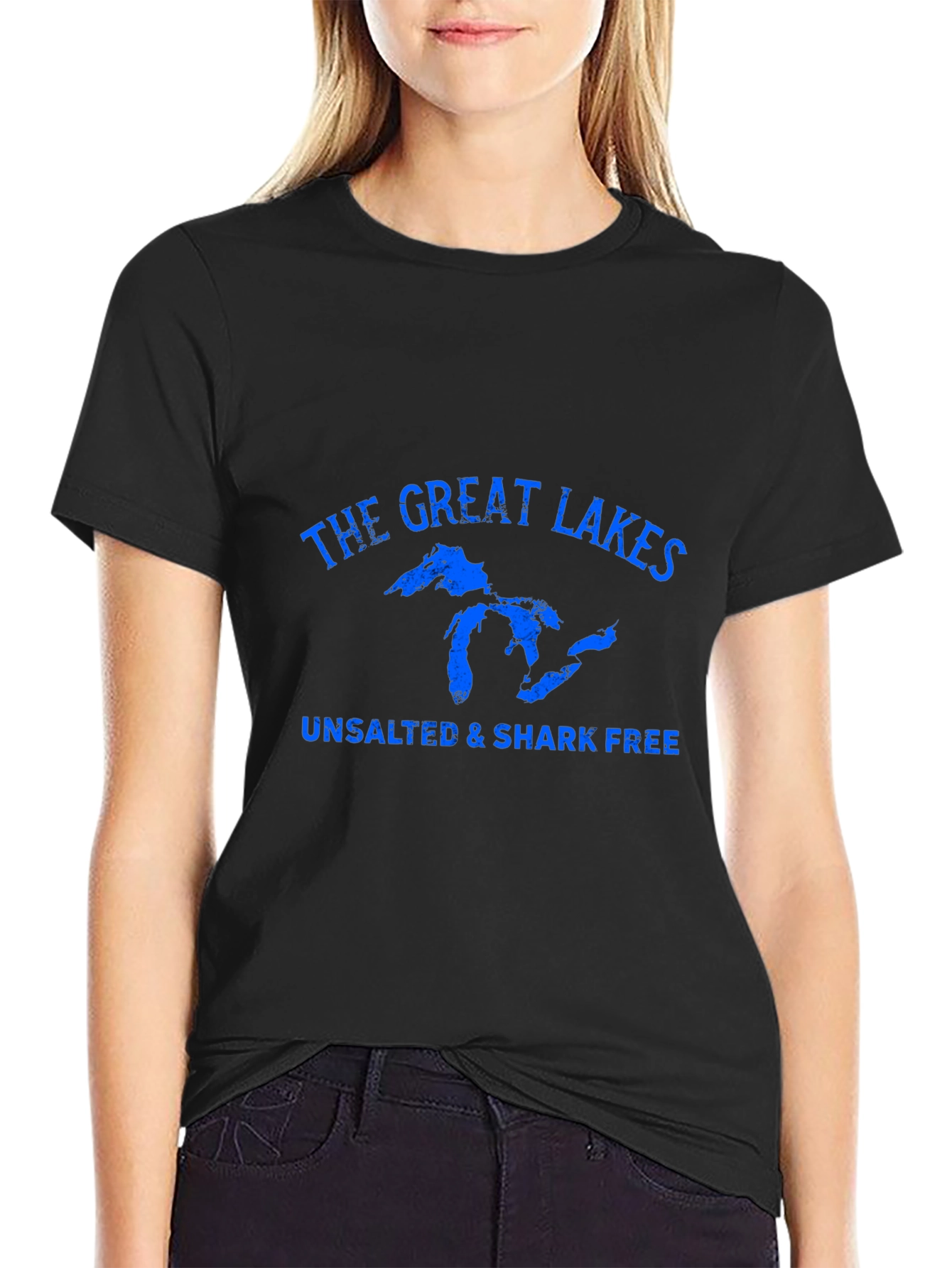Great Lakes Unsalted & Shark Free Graphic Tee