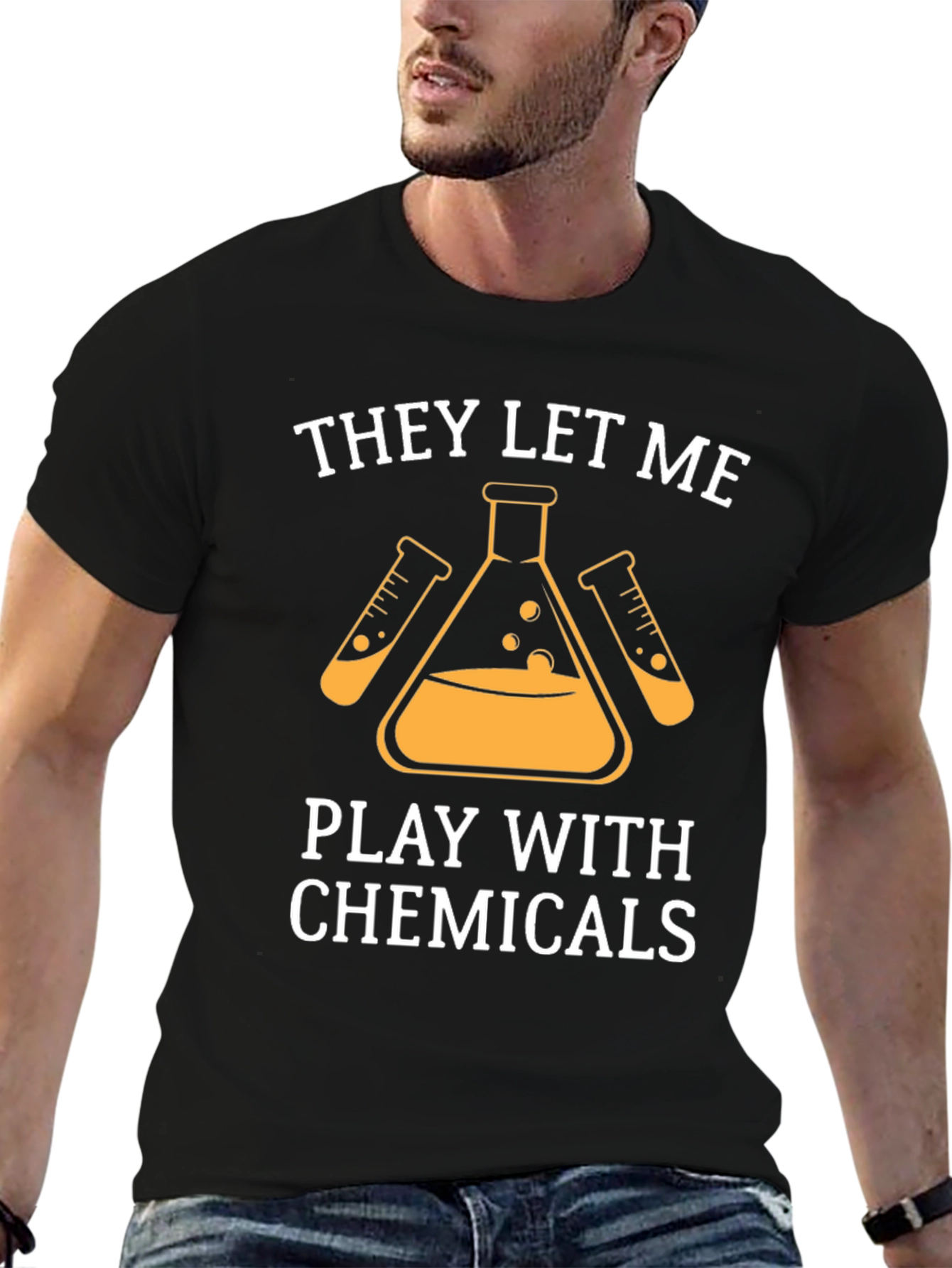 They Let Me Play With Chemicals T-Shirt