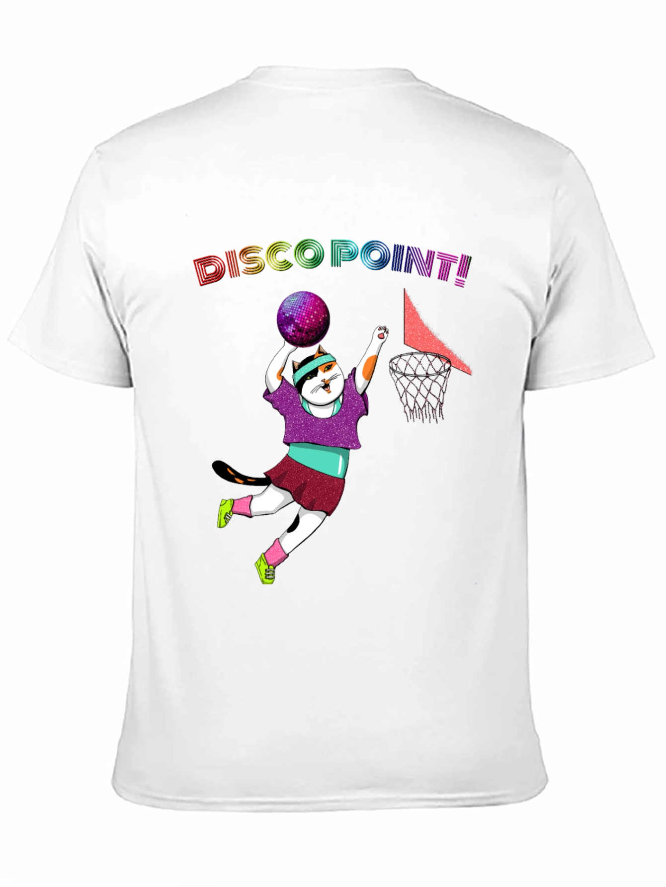 Disco Point Black Graphic Tee
