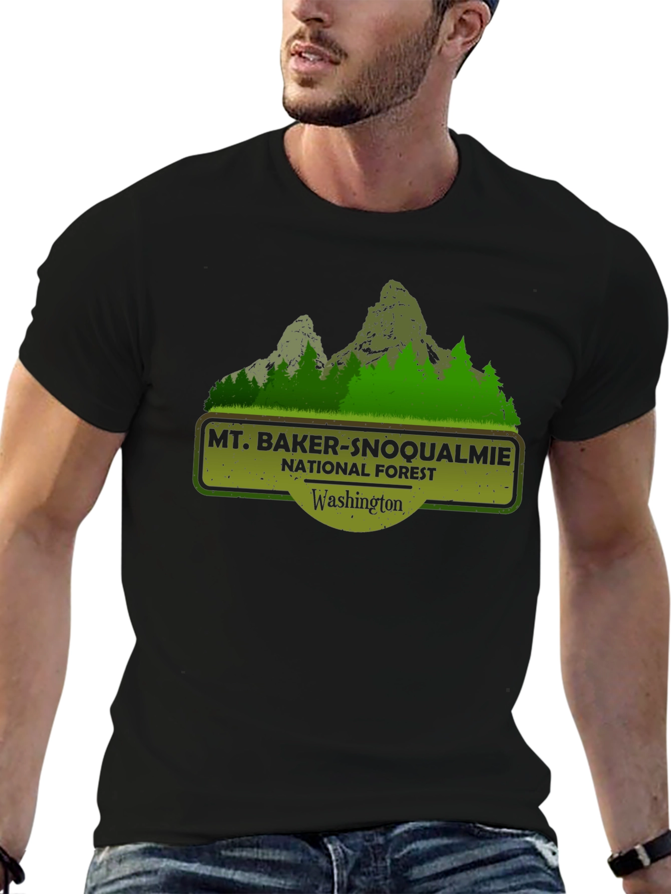 Mt Baker-Snoqualmie Forest Tee