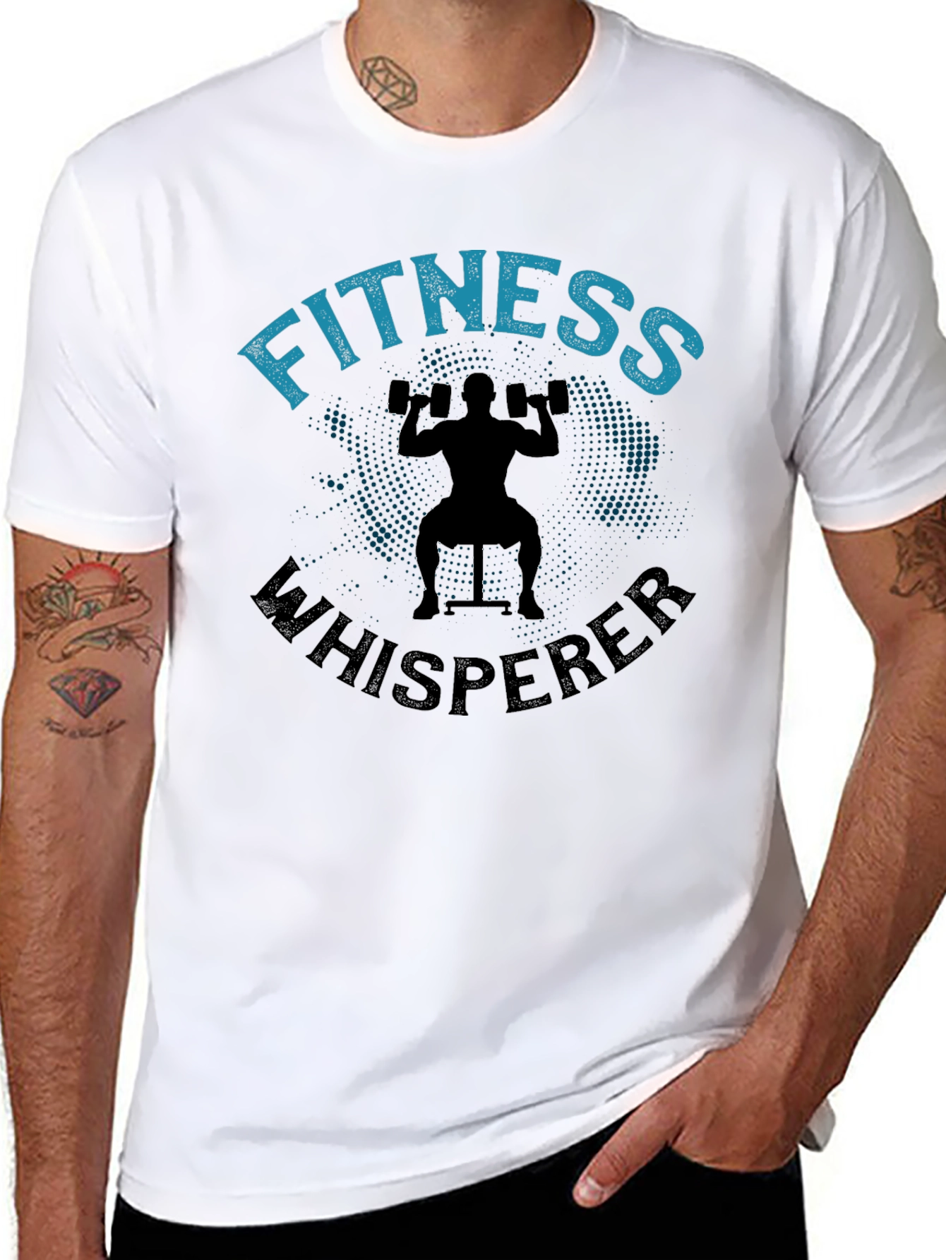 Fitness Whisperer Graphic T-Shirt