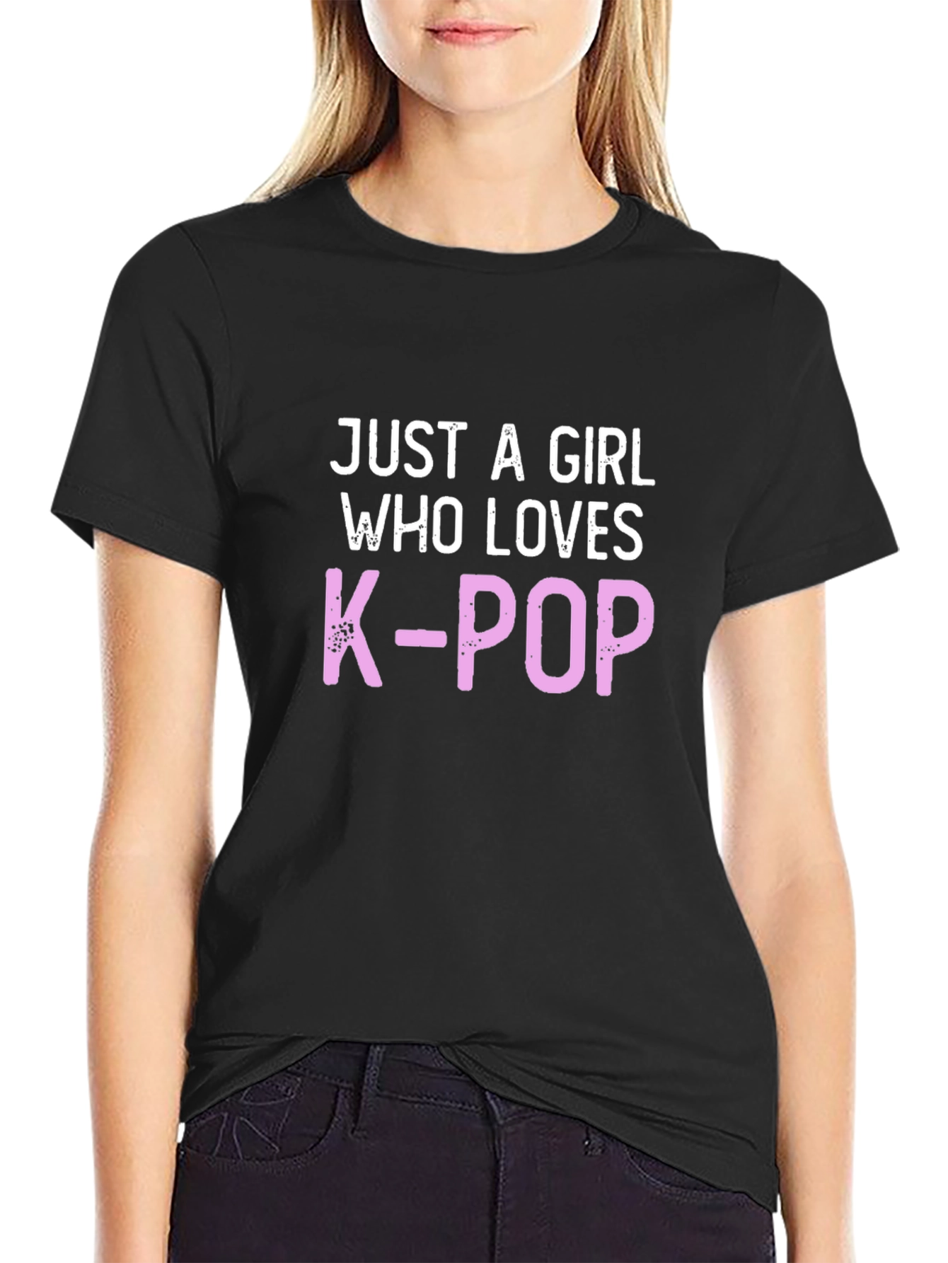 Just A Girl Who Loves K-Pop T-Shirt