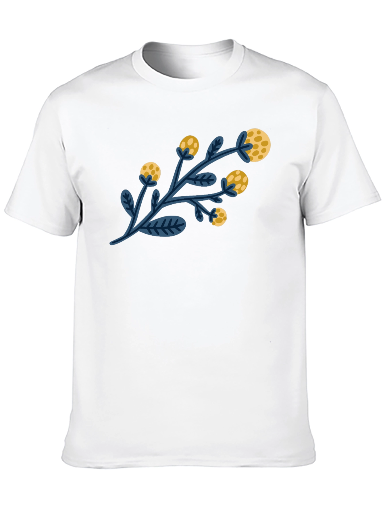 Floral Branch Graphic T-Shirt