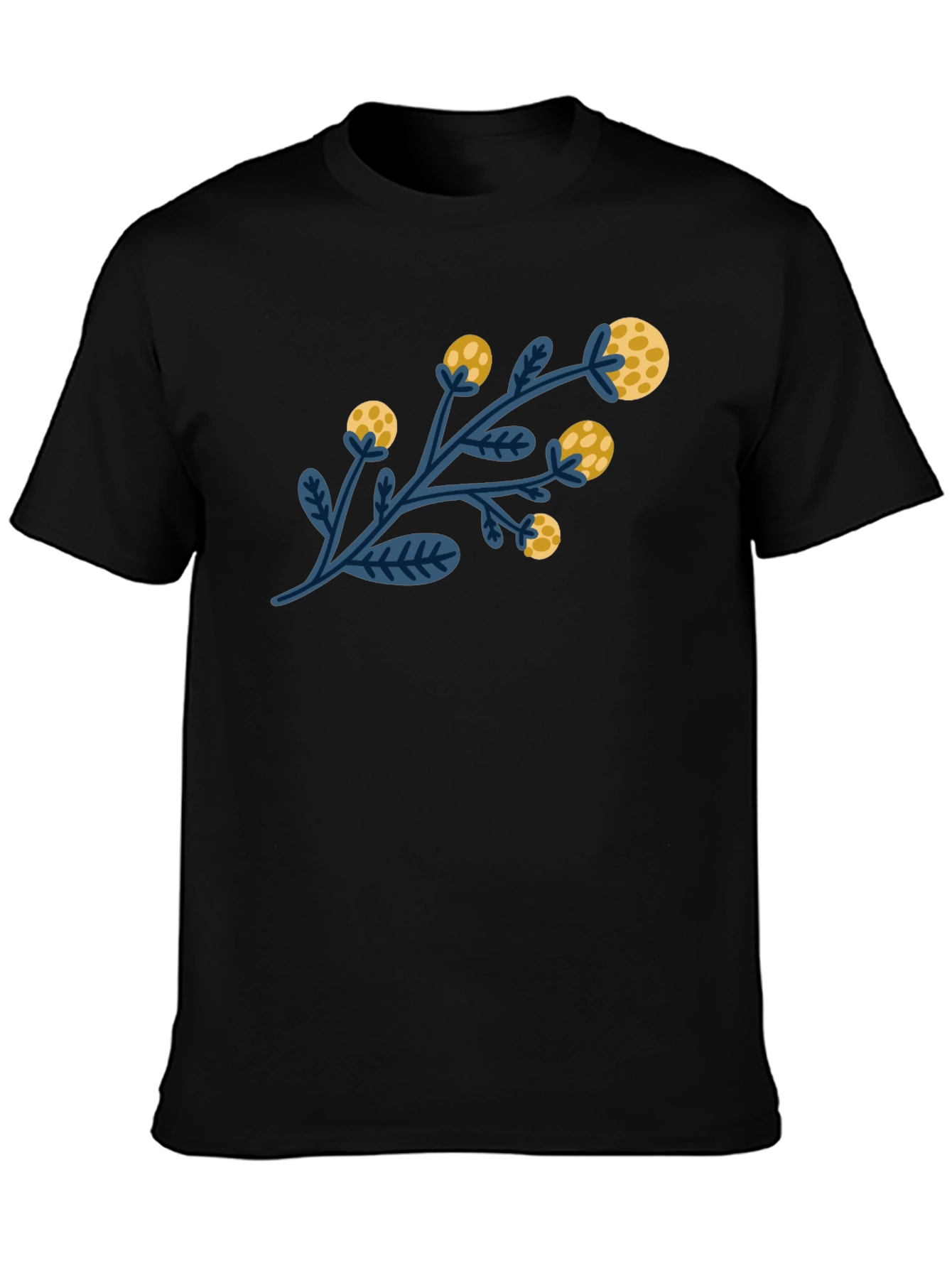 Floral Branch Graphic T-Shirt