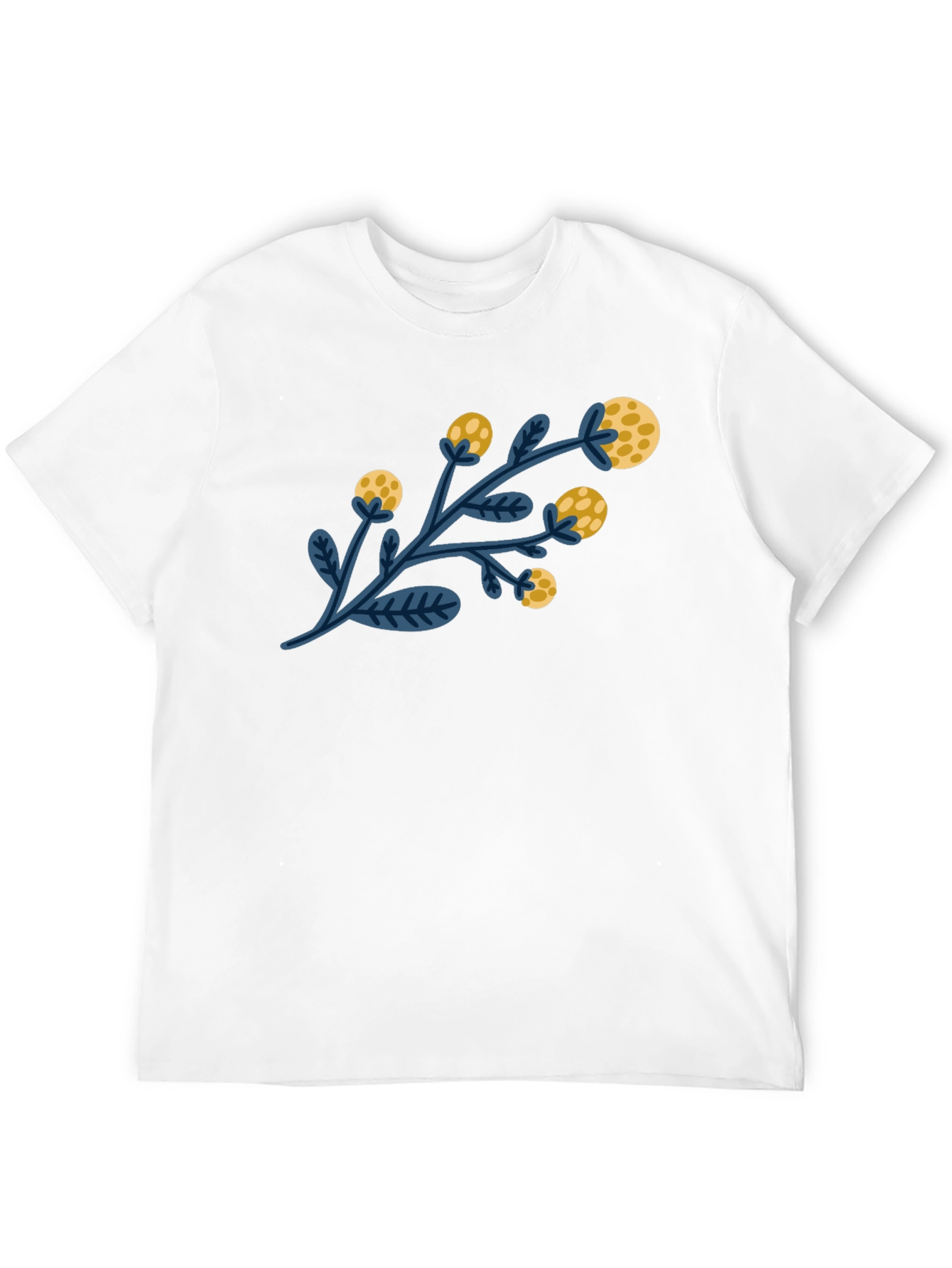 Floral Branch Graphic T-Shirt