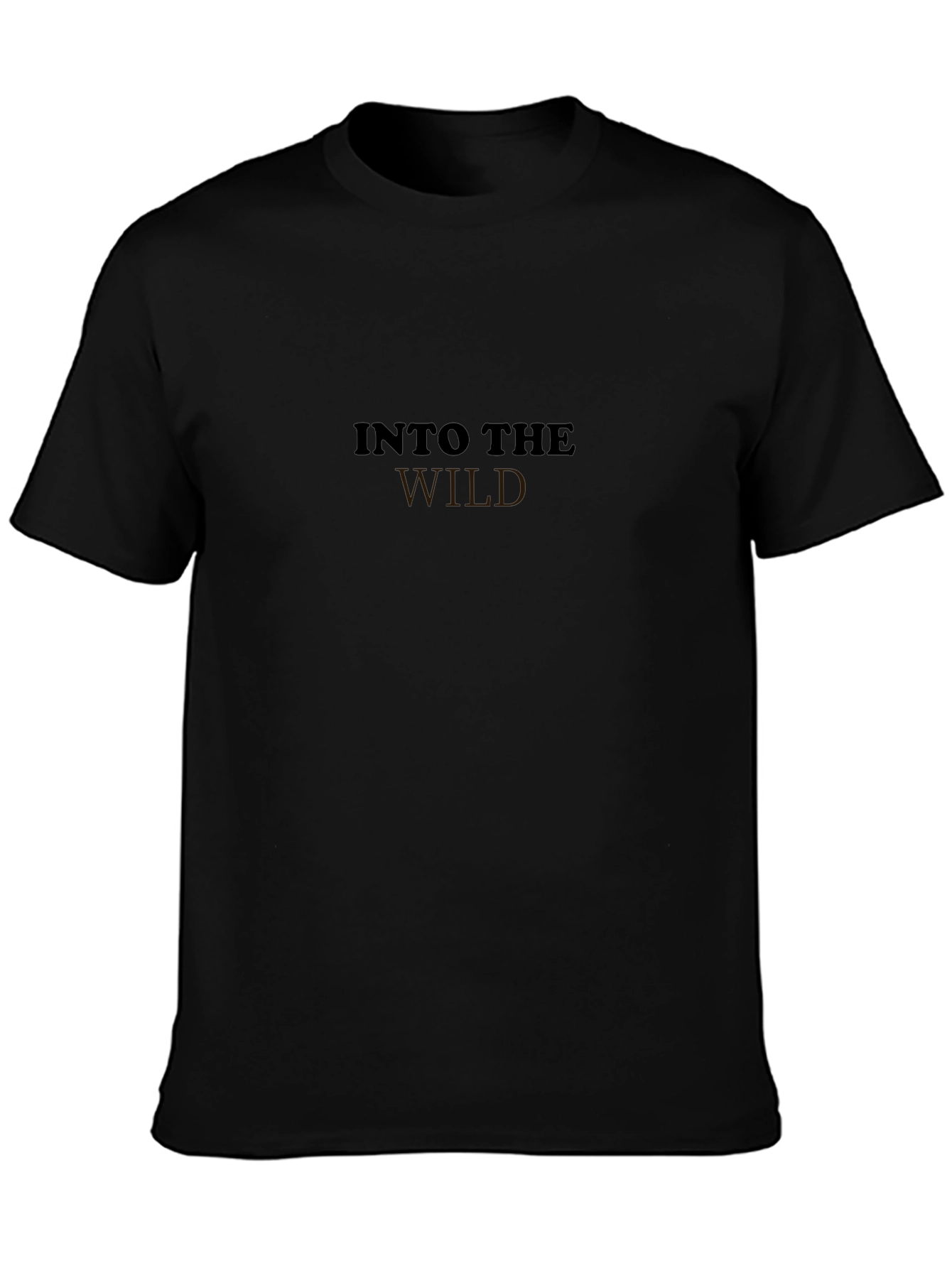 Into The Wild Graphic Tee - Black