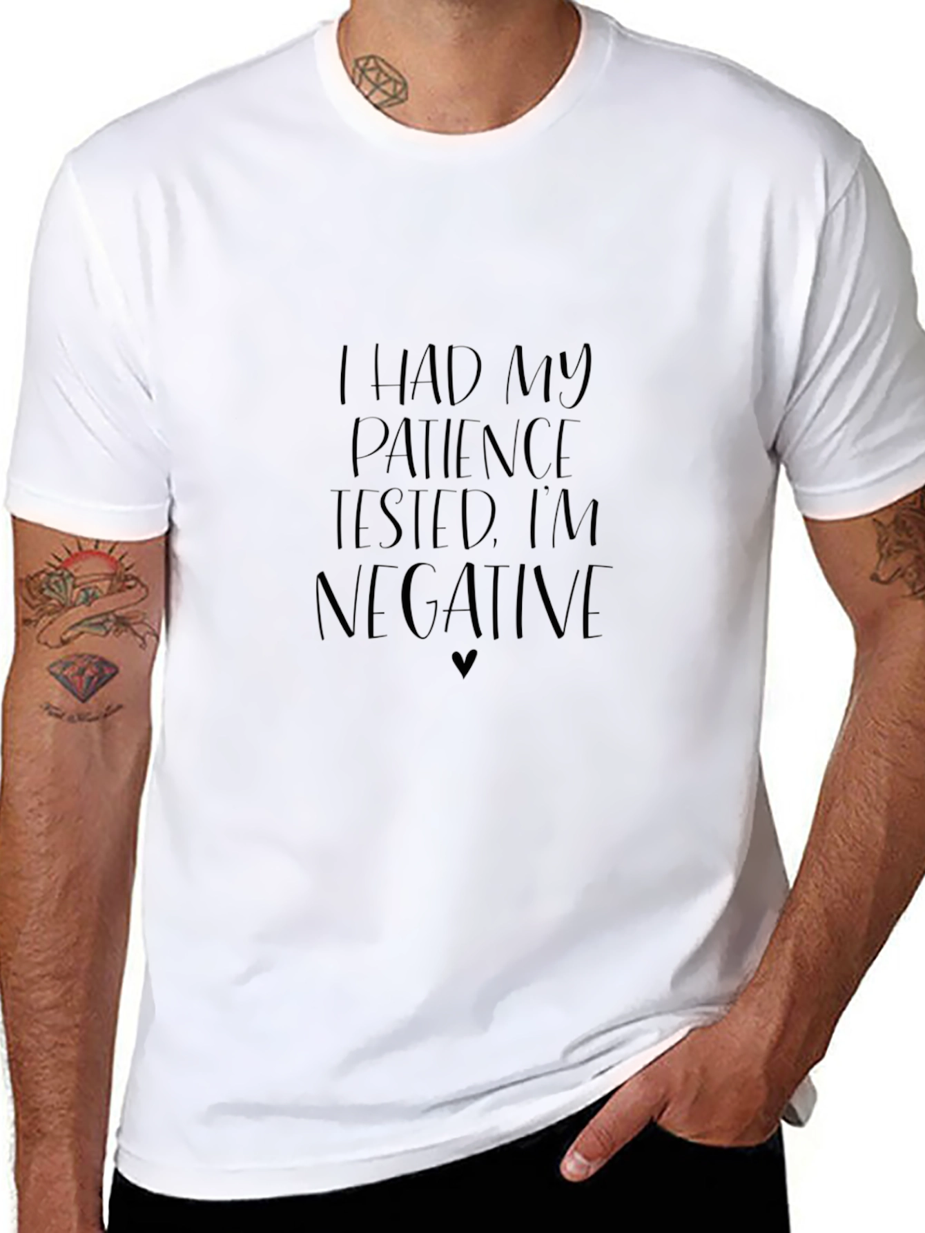 Patience Tested Funny Graphic Tee