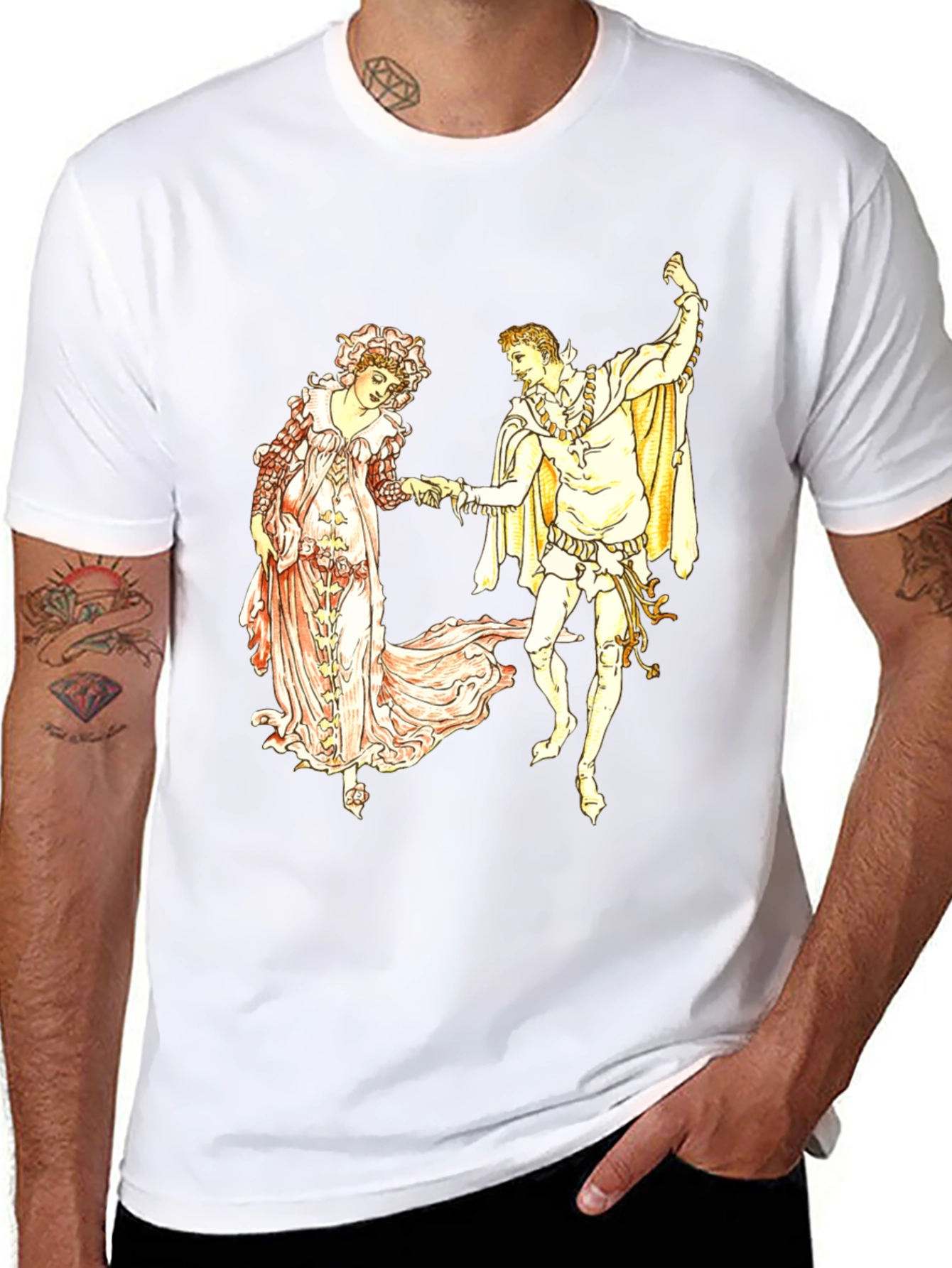 Renaissance Dance Black T-Shirt
