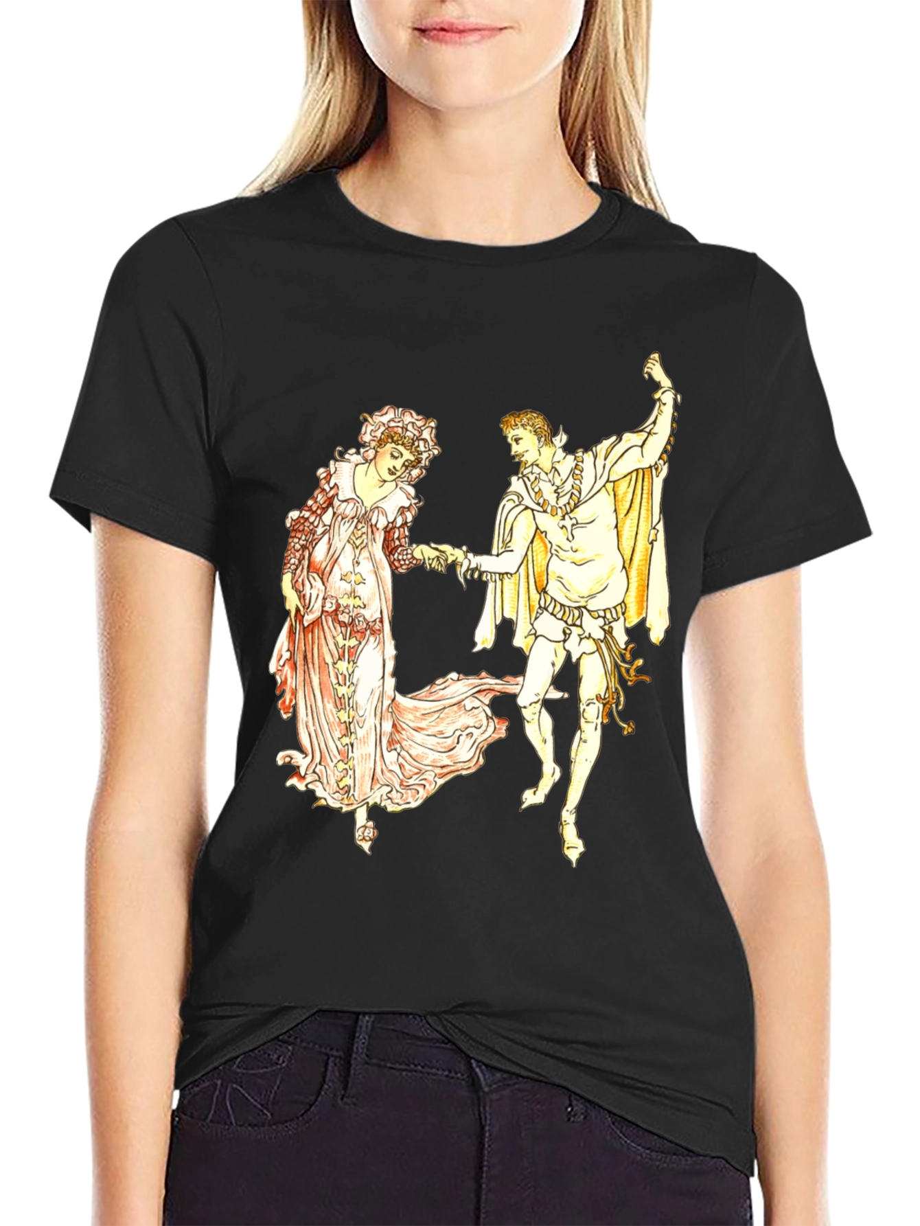 Renaissance Dance Black T-Shirt