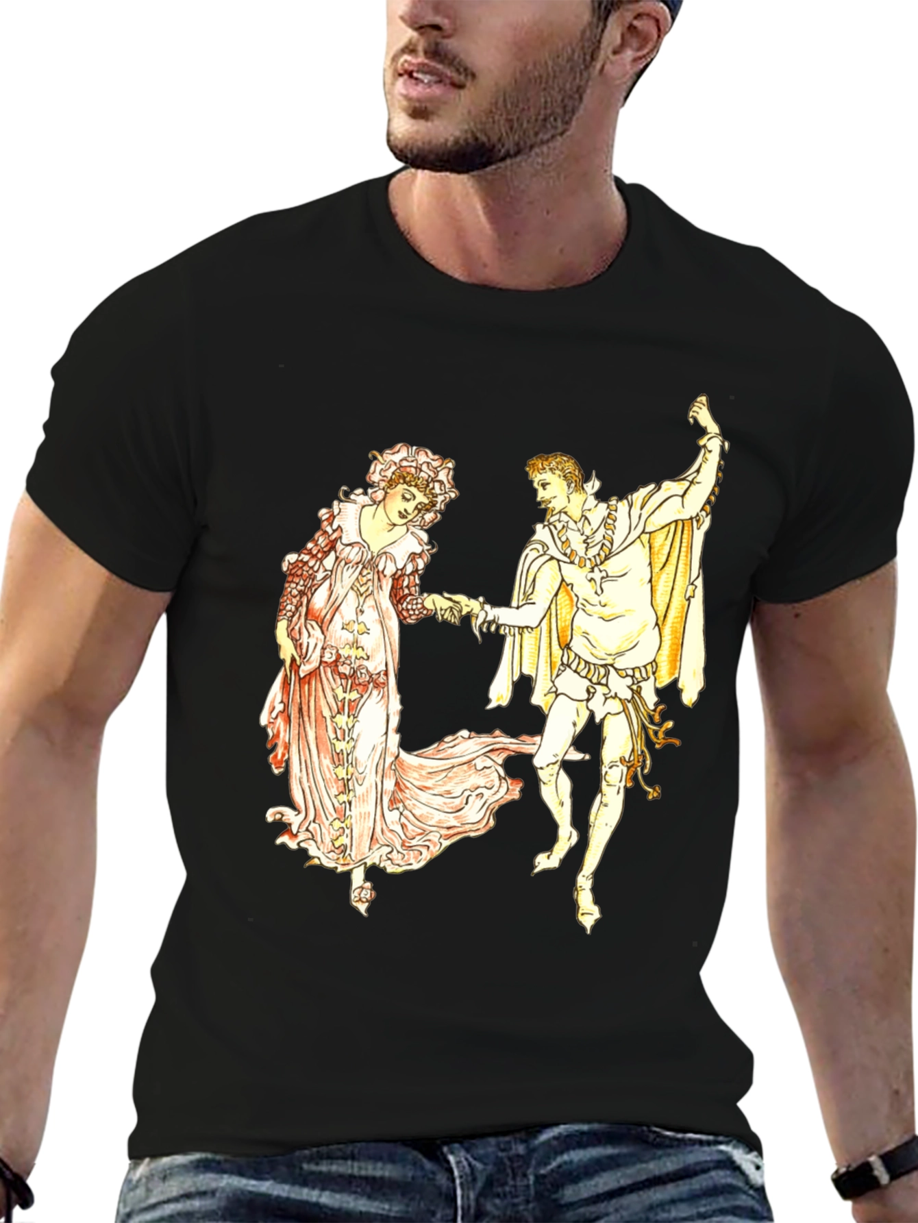 Renaissance Dance Black T-Shirt