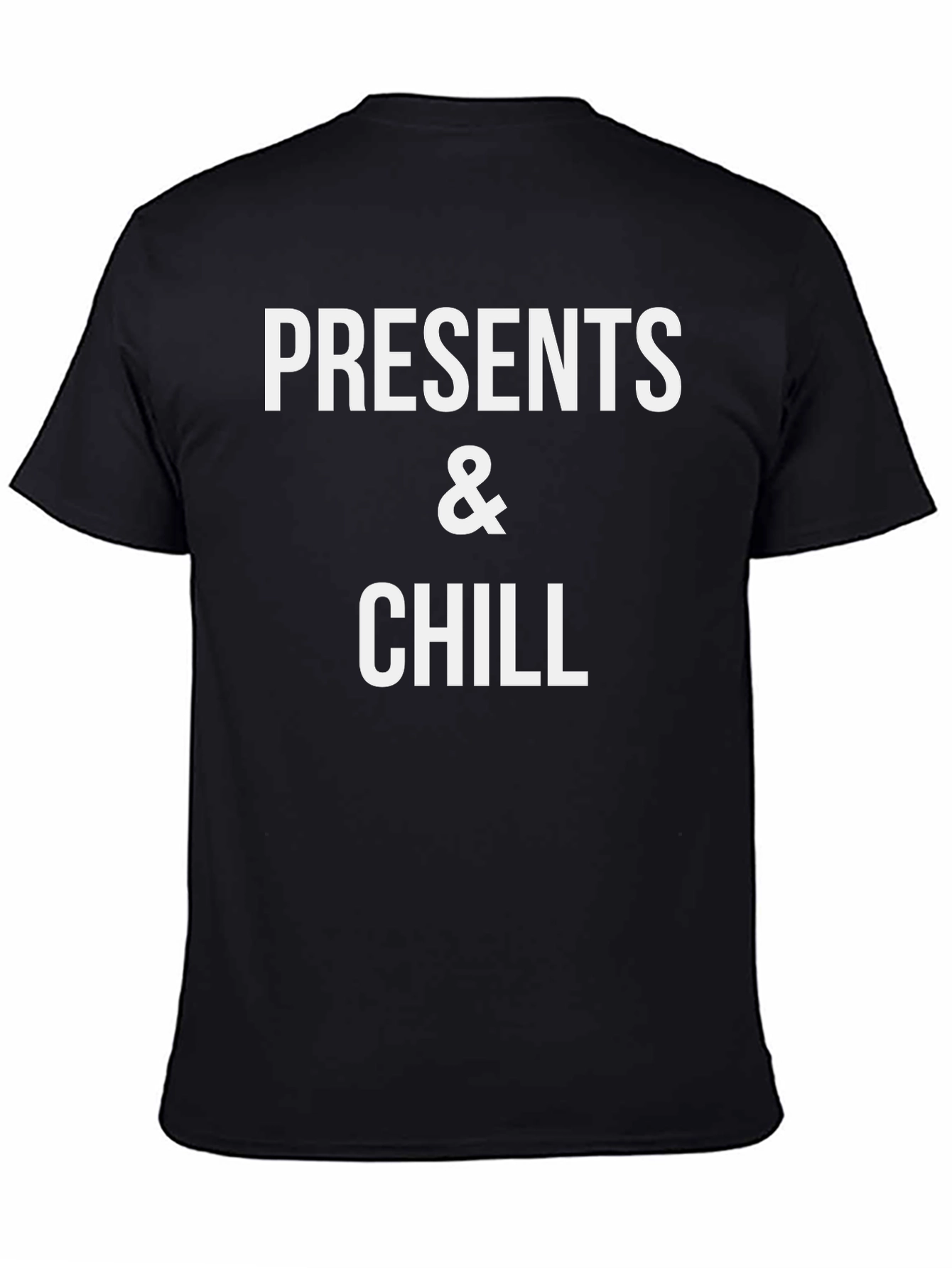 Presents & Chill Graphic Tee - Black