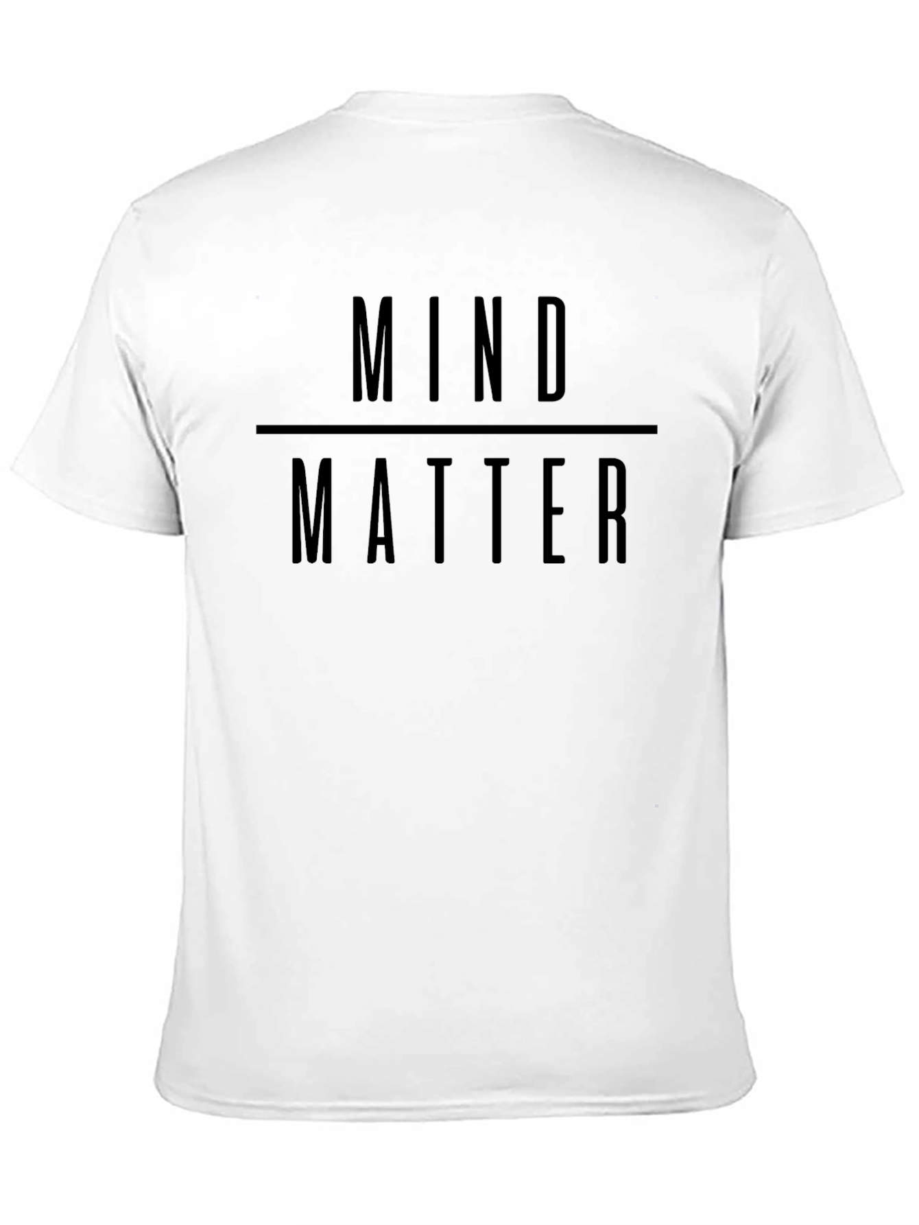 Mind Over Matter Graphic Tee - Black
