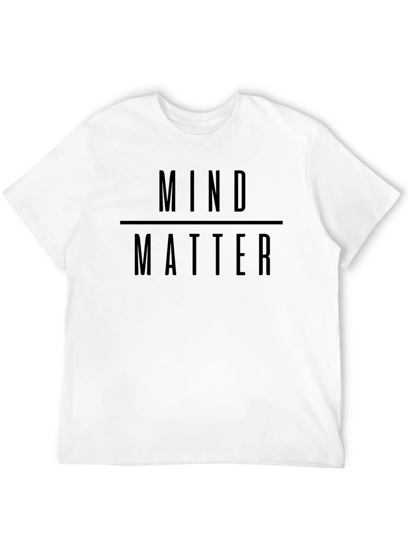 Mind Over Matter Graphic Tee - Black