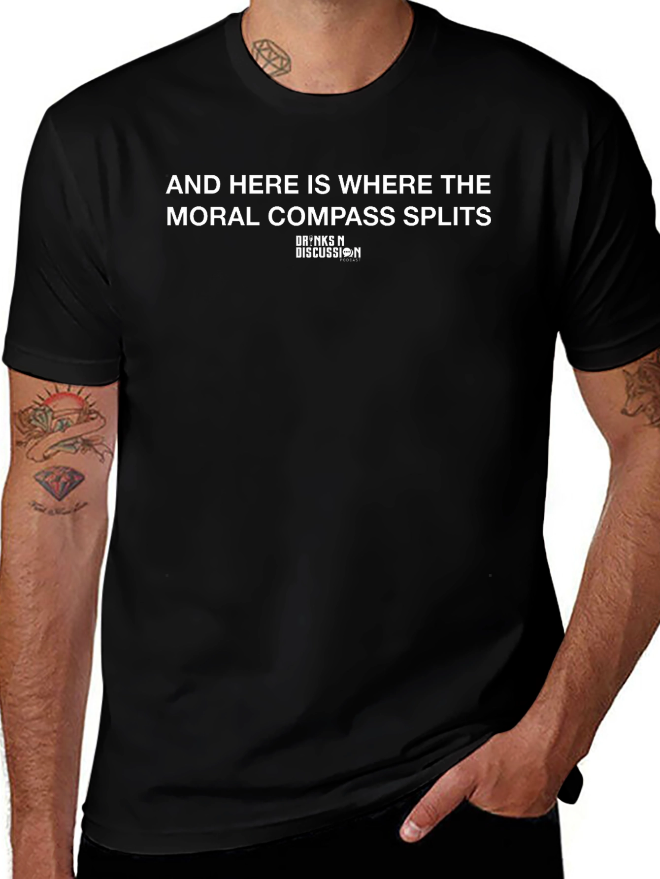 Moral Compass Splits T-Shirt