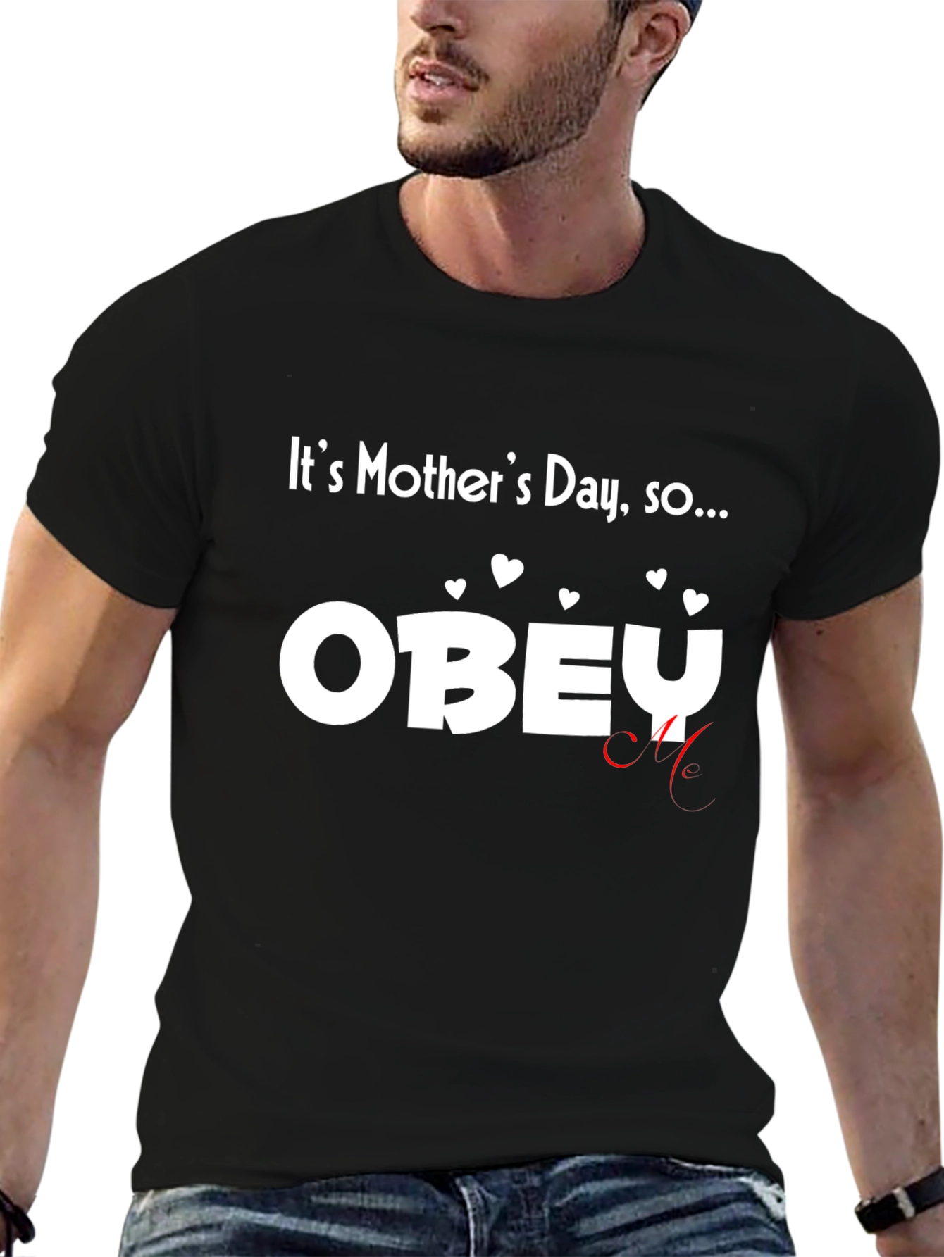 Obey Mothers Day T-Shirt - Black
