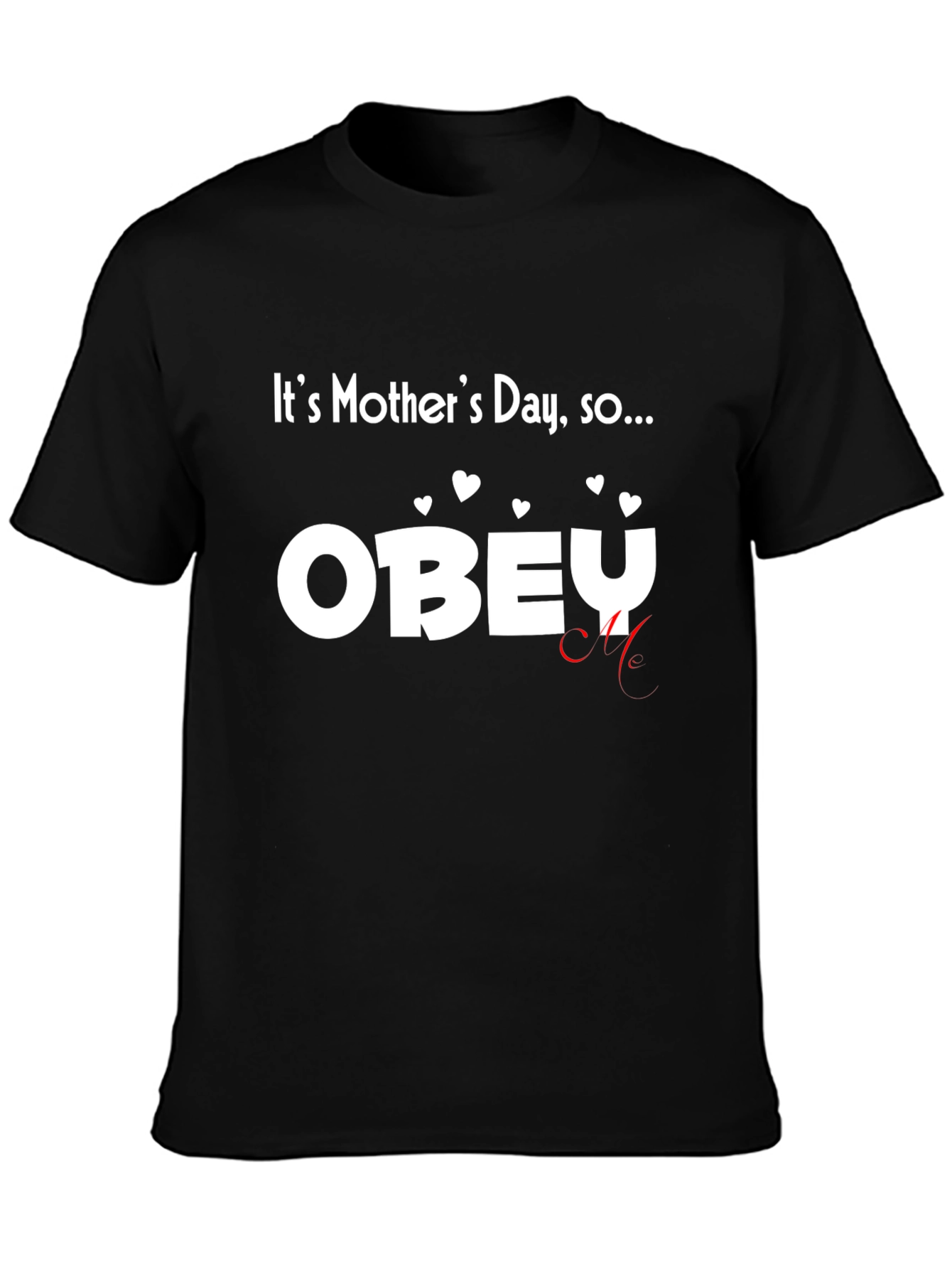 Obey Mothers Day T-Shirt - Black
