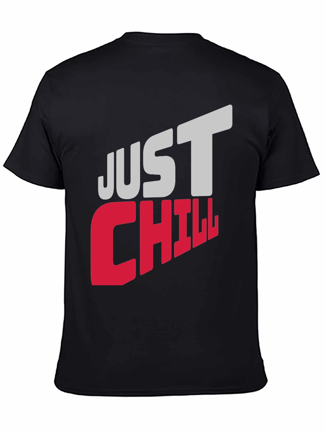 Just Chill Graphic Tee - Relaxed Comfort