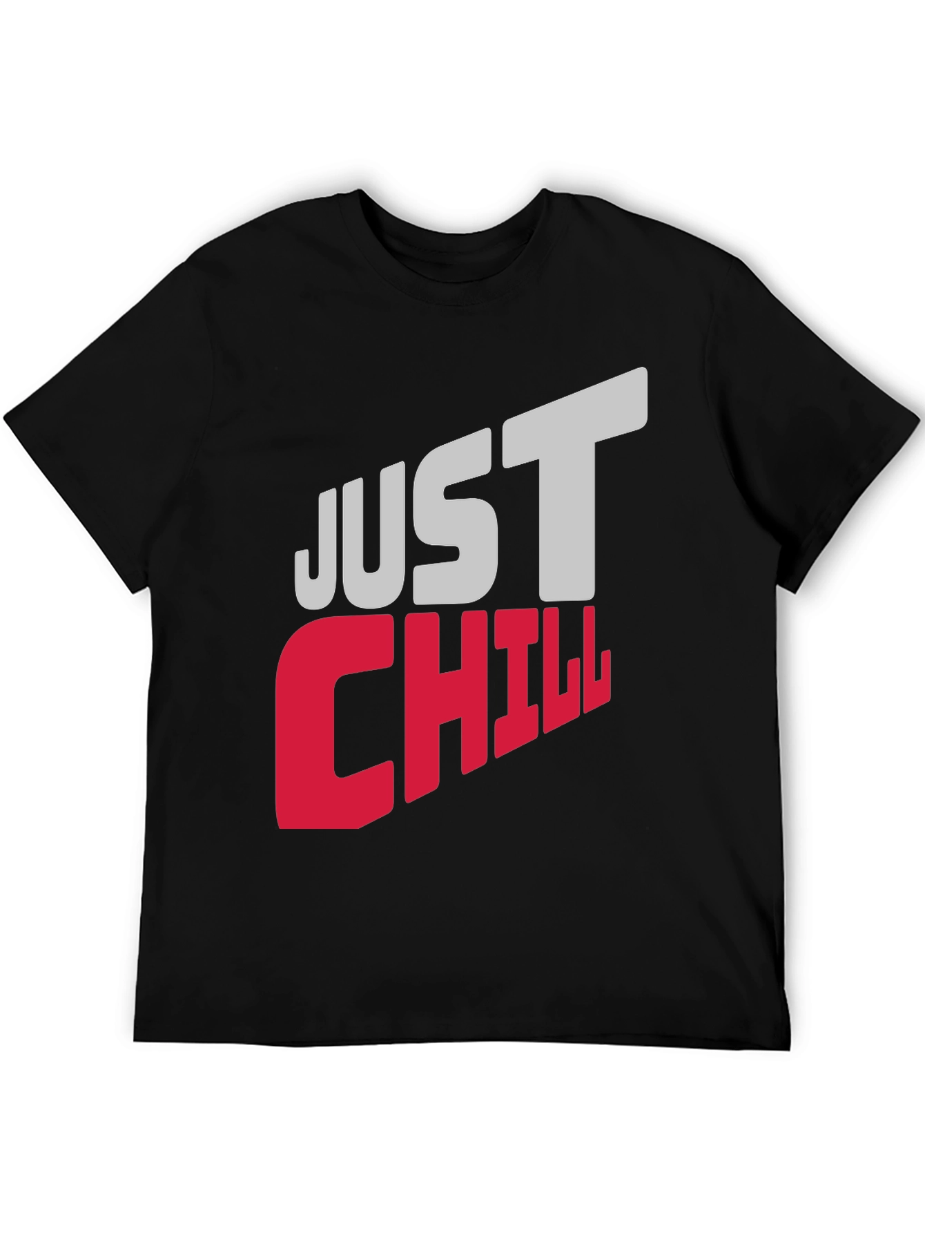 Just Chill Graphic Tee - Relaxed Comfort