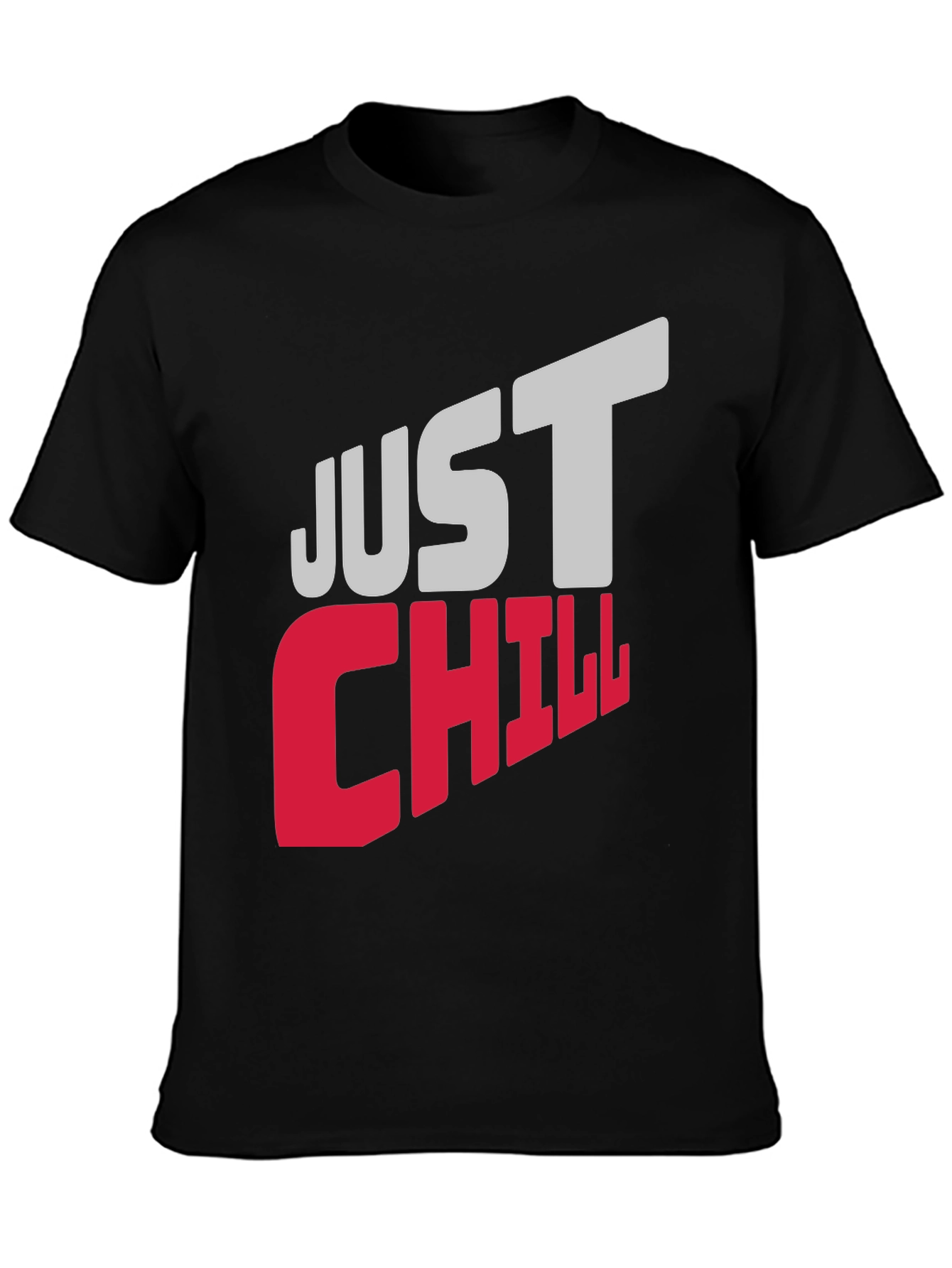 Just Chill Graphic Tee - Relaxed Comfort