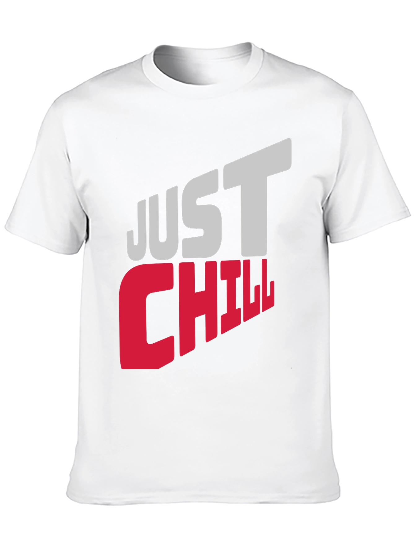 Just Chill Graphic Tee - Relaxed Comfort
