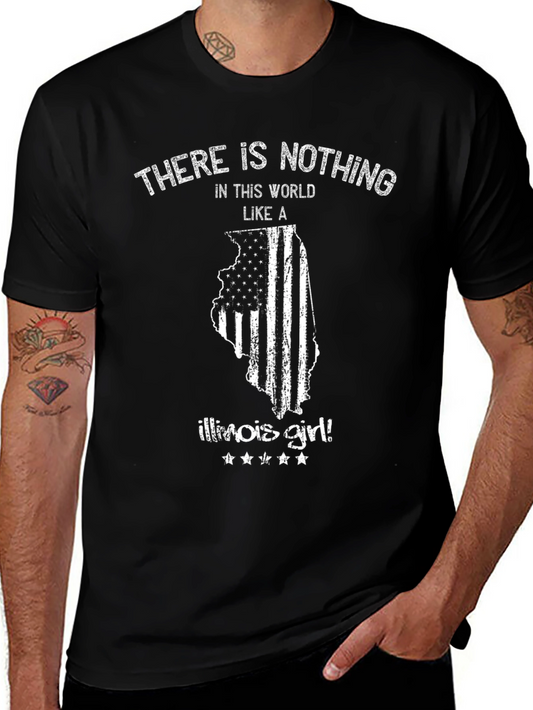 Illinois Girl T-Shirt - State Pride Tee
