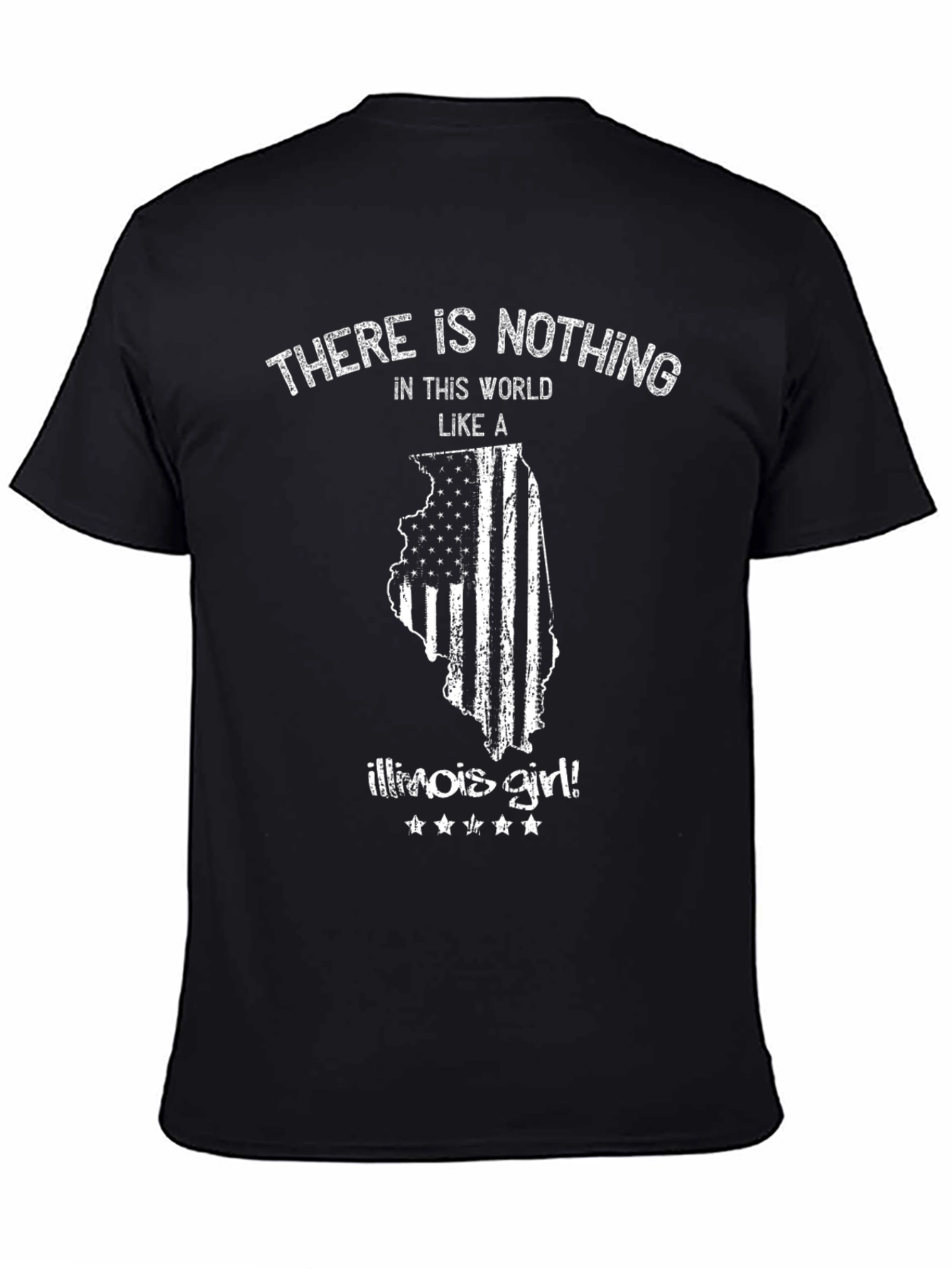 Illinois Girl T-Shirt - State Pride Tee