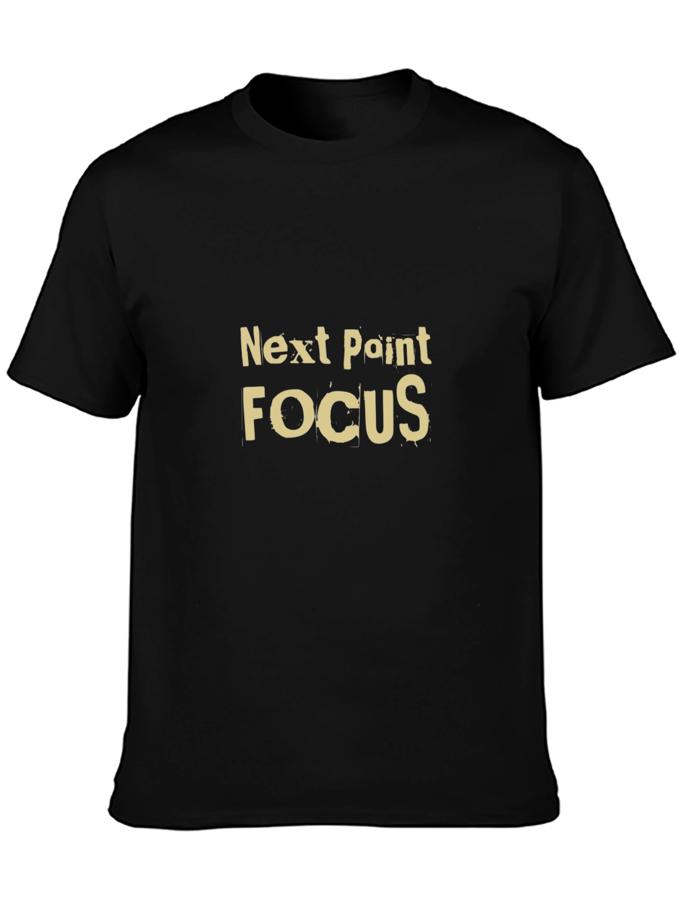 Next Point Focus Graphic Tee - Black