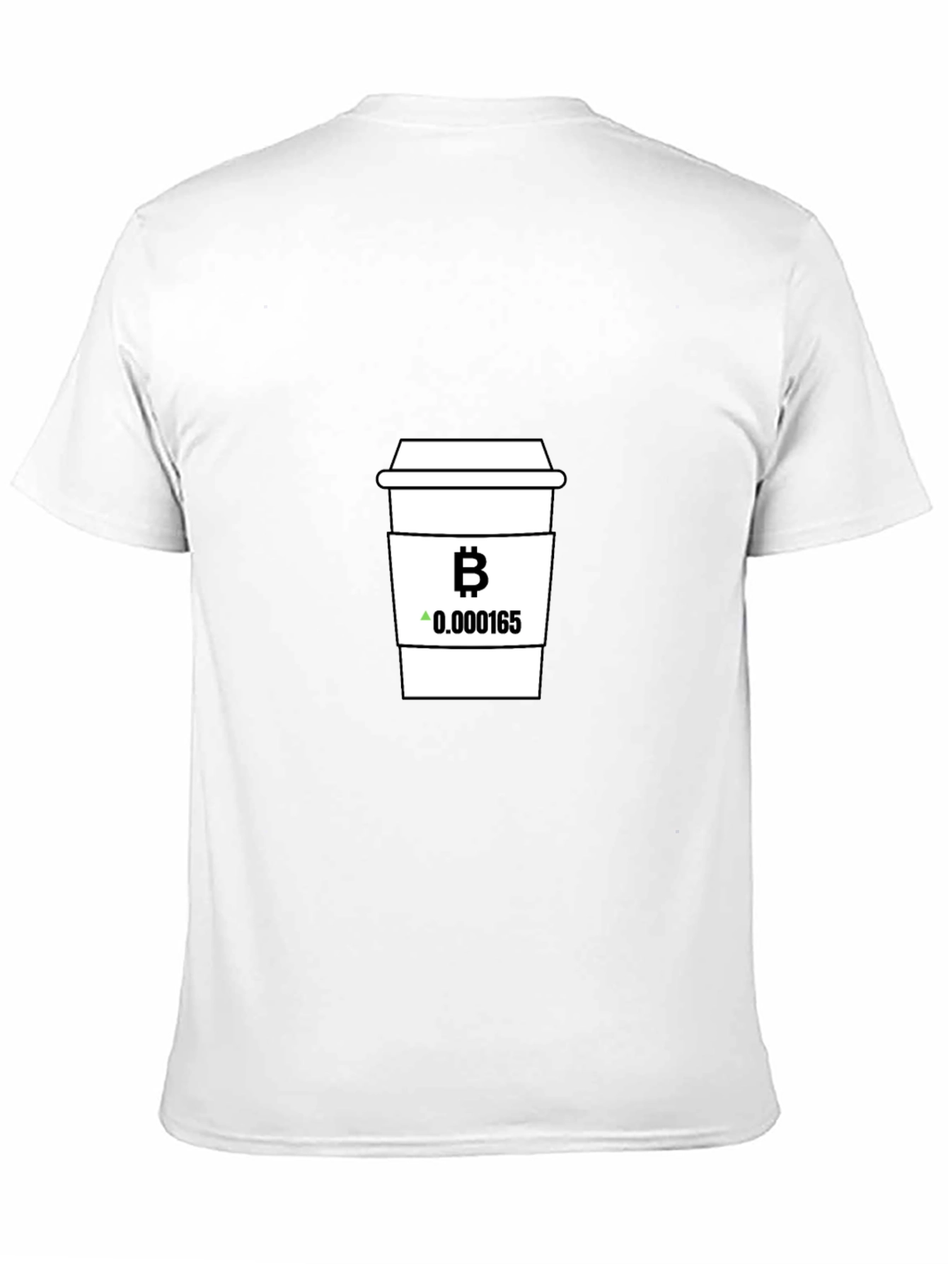 Bitcoin Coffee T-Shirt - Crypto Enthusiast Tee