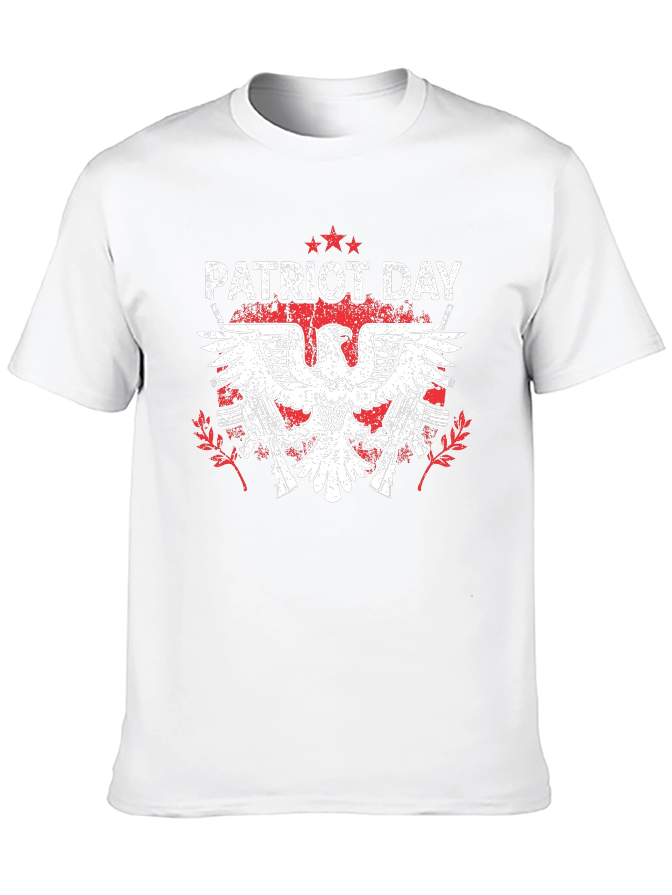 Patriot Day Eagle Graphic Tee - Black