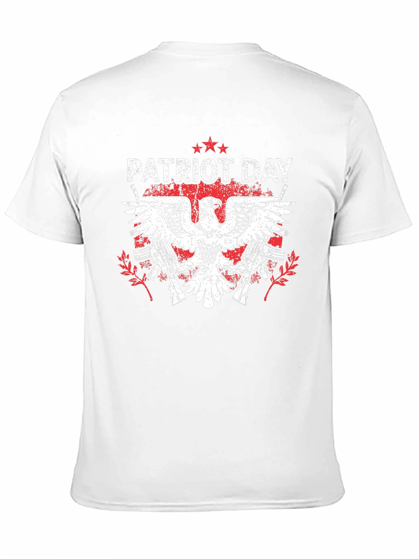 Patriot Day Eagle Graphic Tee - Black