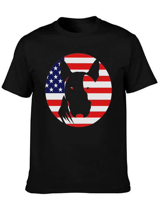 American Bull Terrier Black T-Shirt