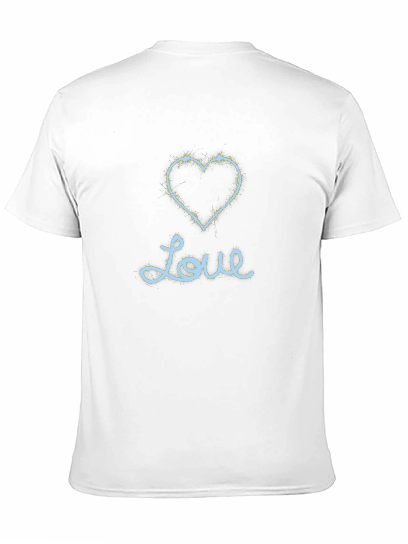 Love Heart Graphic Tee - Trendy Casual Black T-Shirt