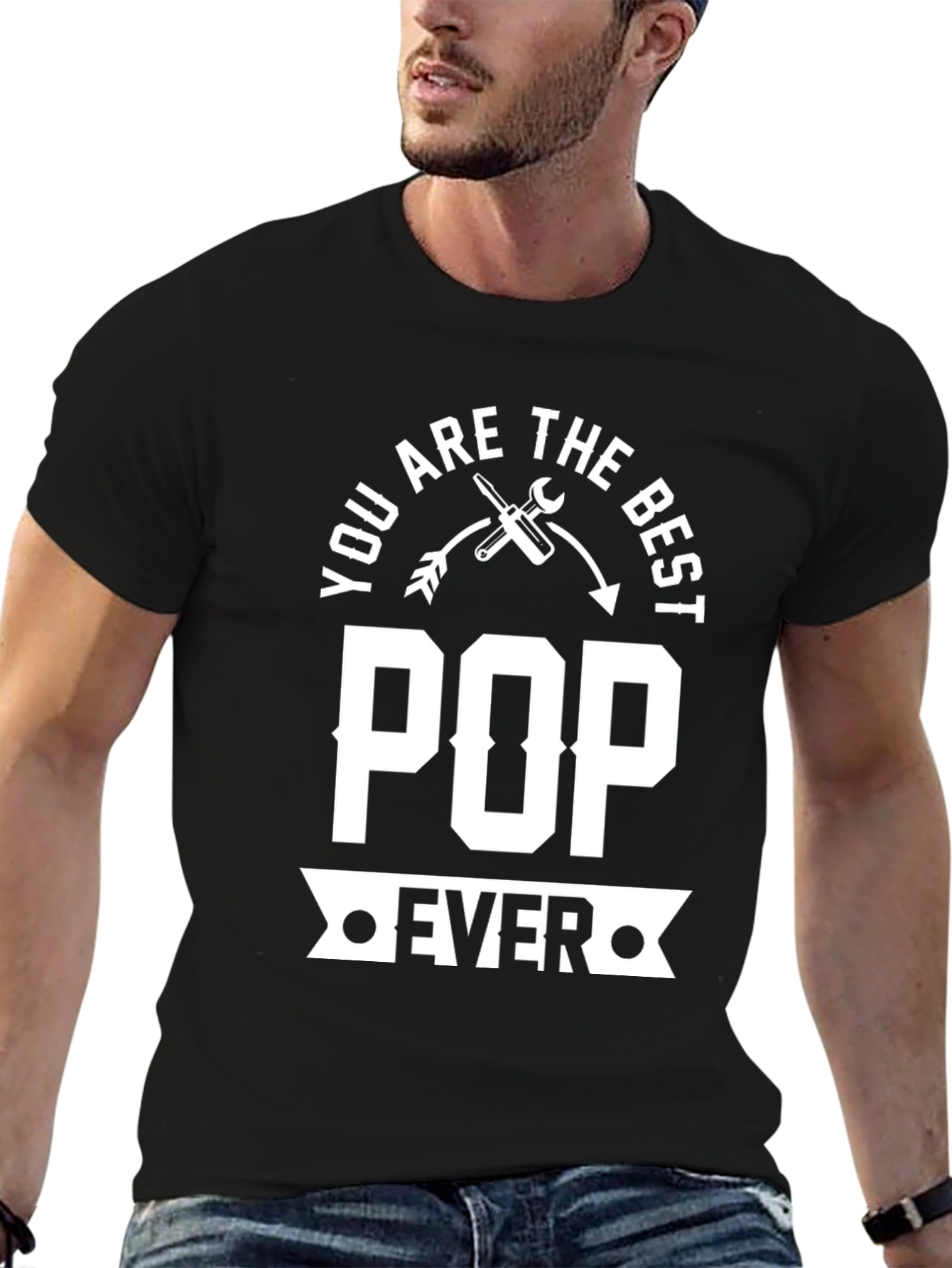Best Pop Ever Graphic Tee - Fathers Day