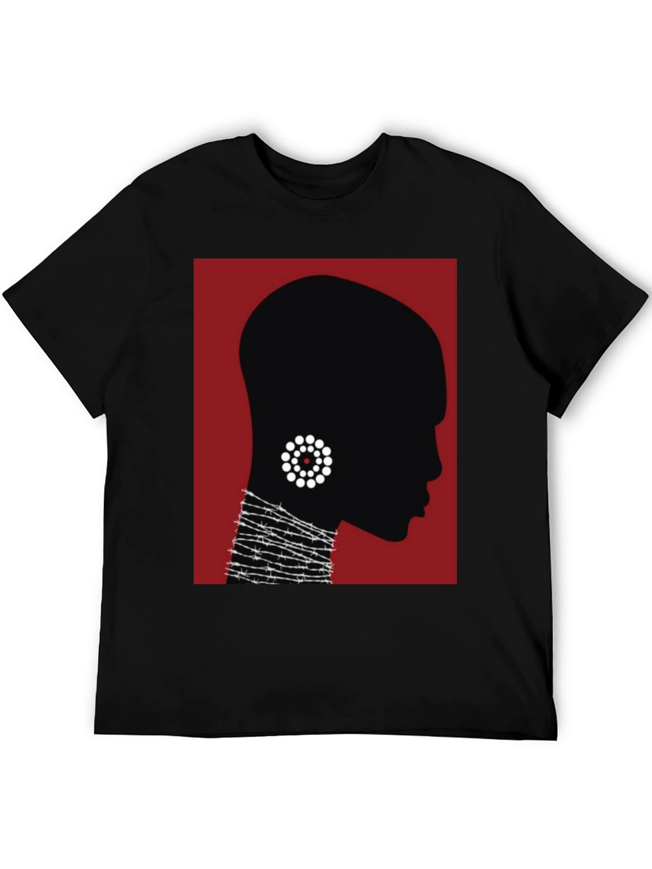 Silhouette Graphic Tee - Modern Art T-Shirt