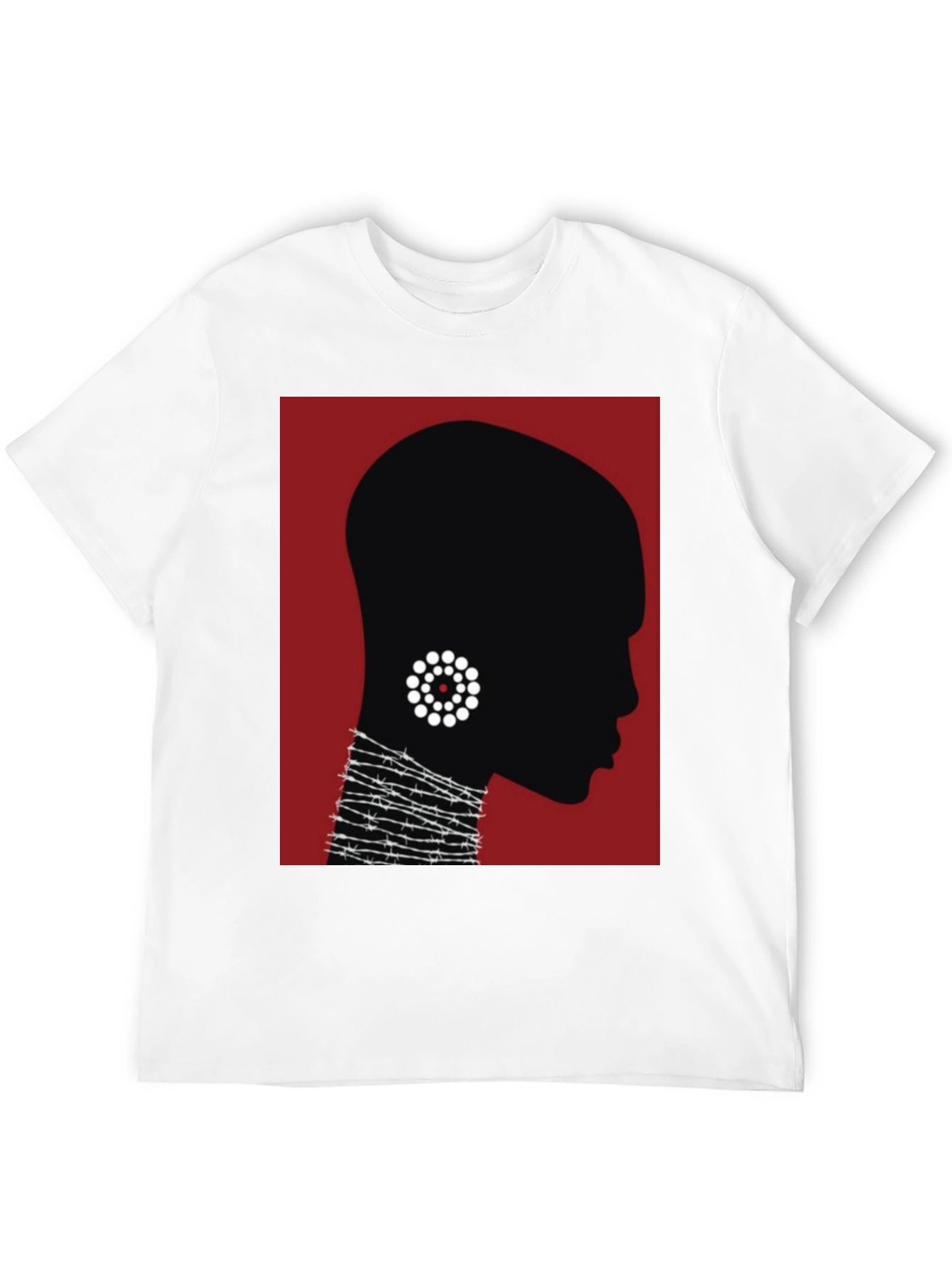 Silhouette Graphic Tee - Modern Art T-Shirt