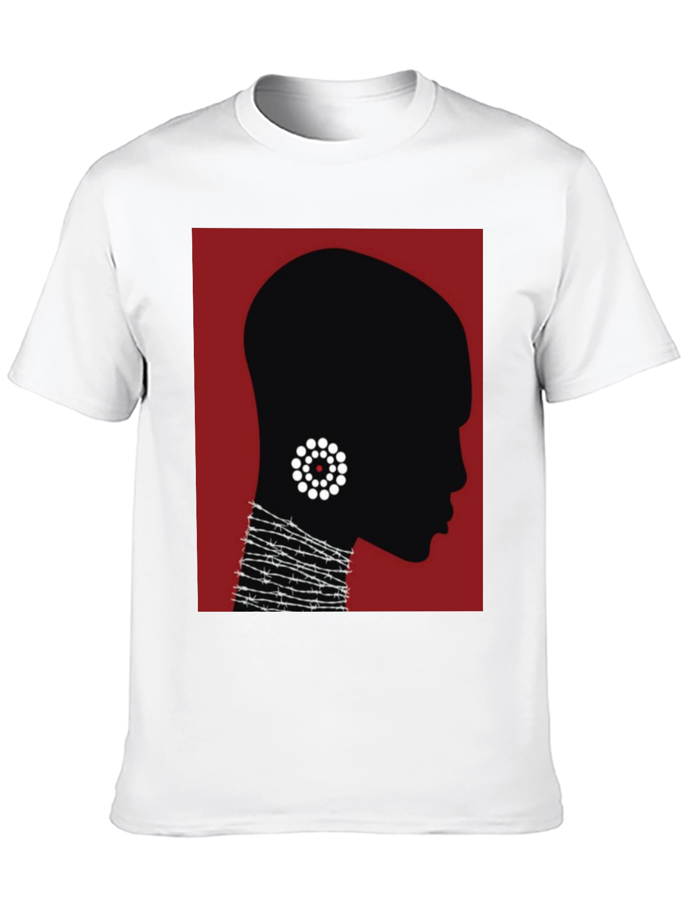 Silhouette Graphic Tee - Modern Art T-Shirt