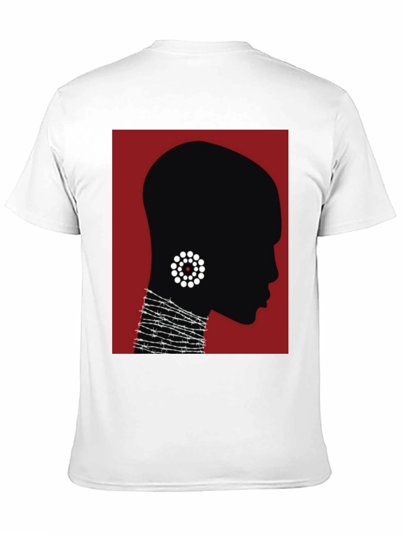 Silhouette Graphic Tee - Modern Art T-Shirt