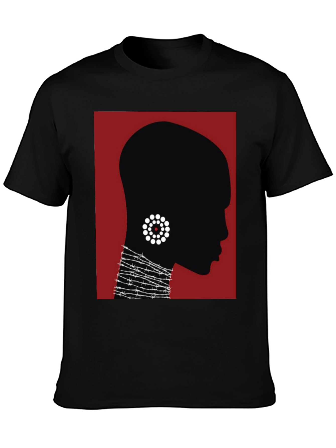 Silhouette Graphic Tee - Modern Art T-Shirt