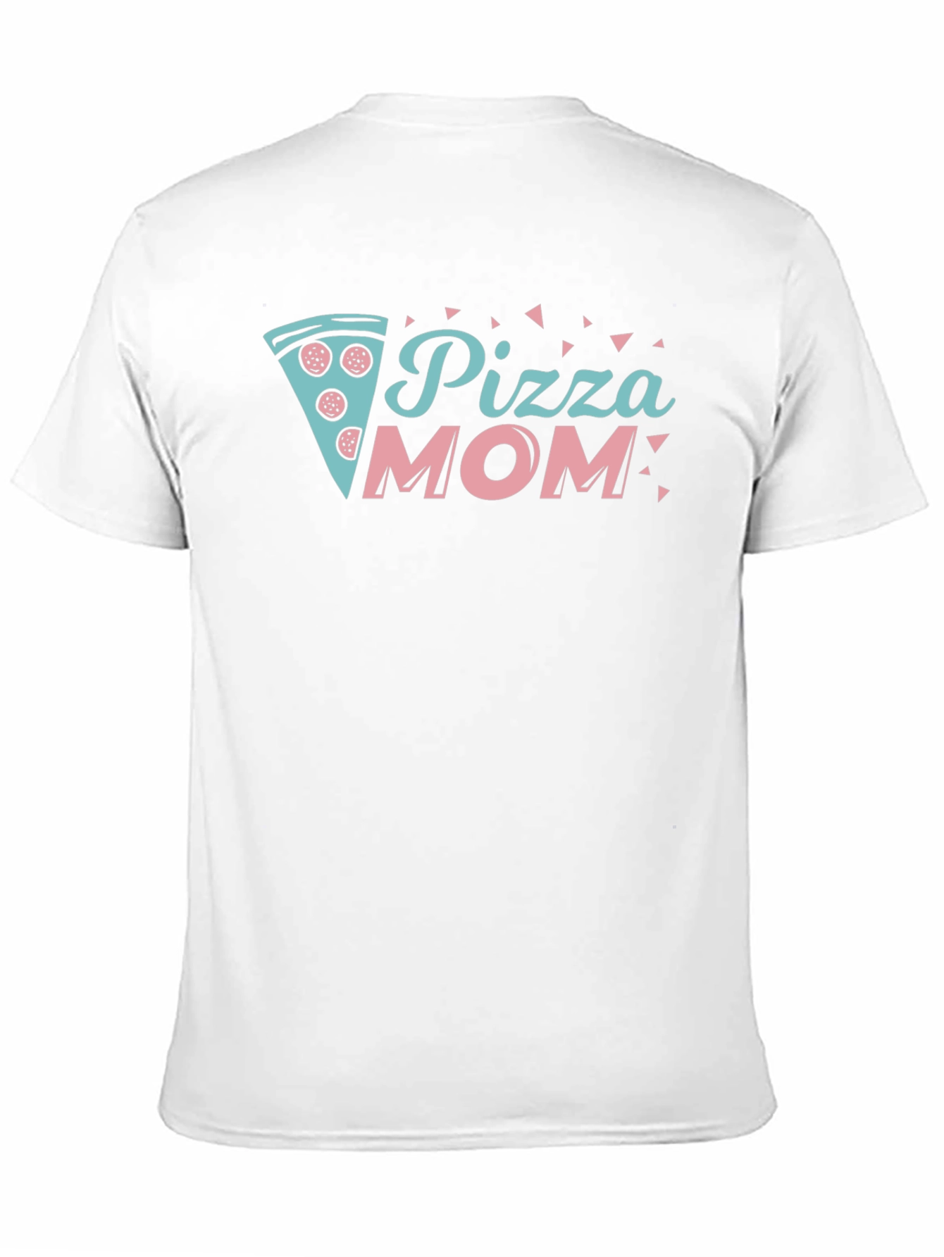 Pizza Mom Graphic T-Shirt - Black Casual Tee