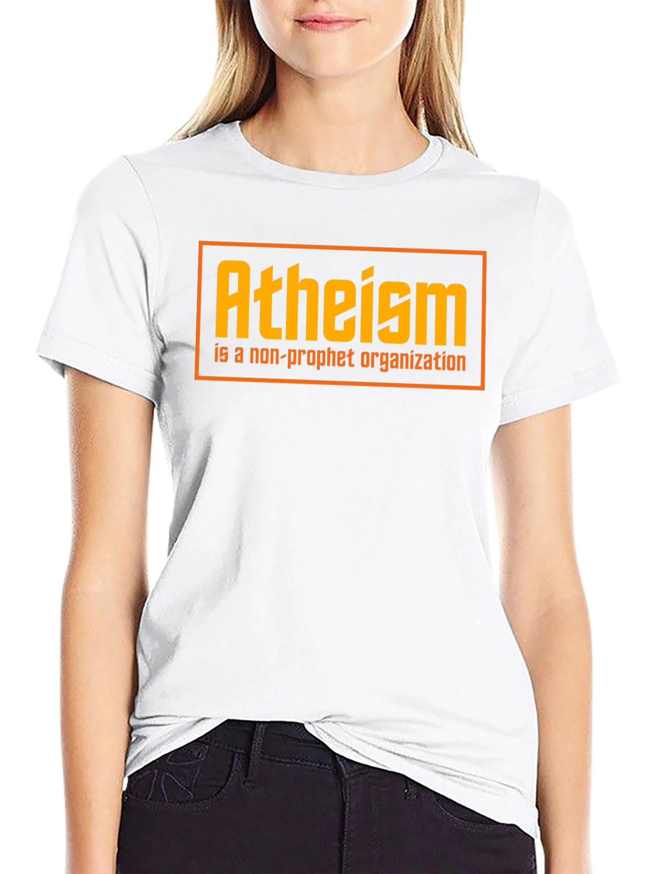 Atheism Non-Prophet Organization Graphic T-Shirt