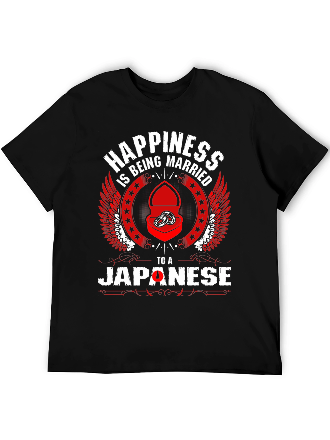 Happiness Being Married to a Japanese T-Shirt