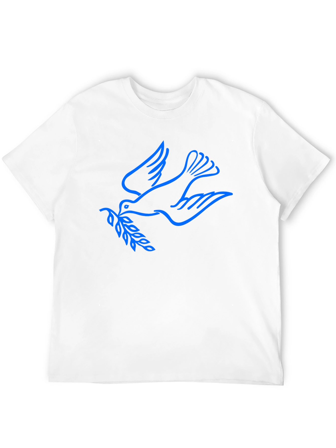 Peace Dove Graphic Black T-Shirt