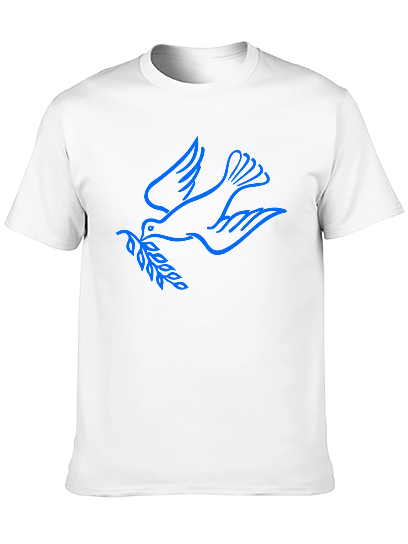 Peace Dove Graphic Black T-Shirt