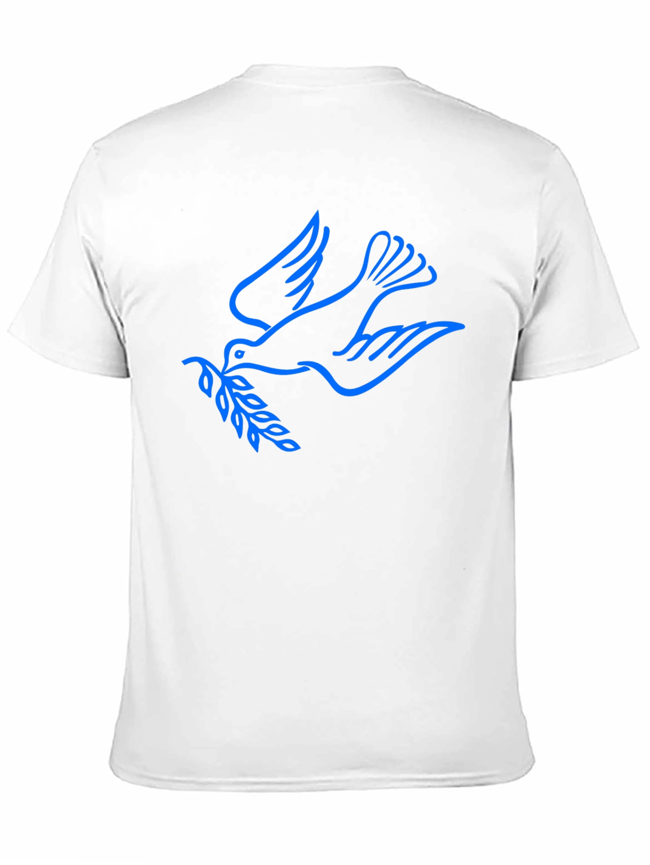 Peace Dove Graphic Black T-Shirt