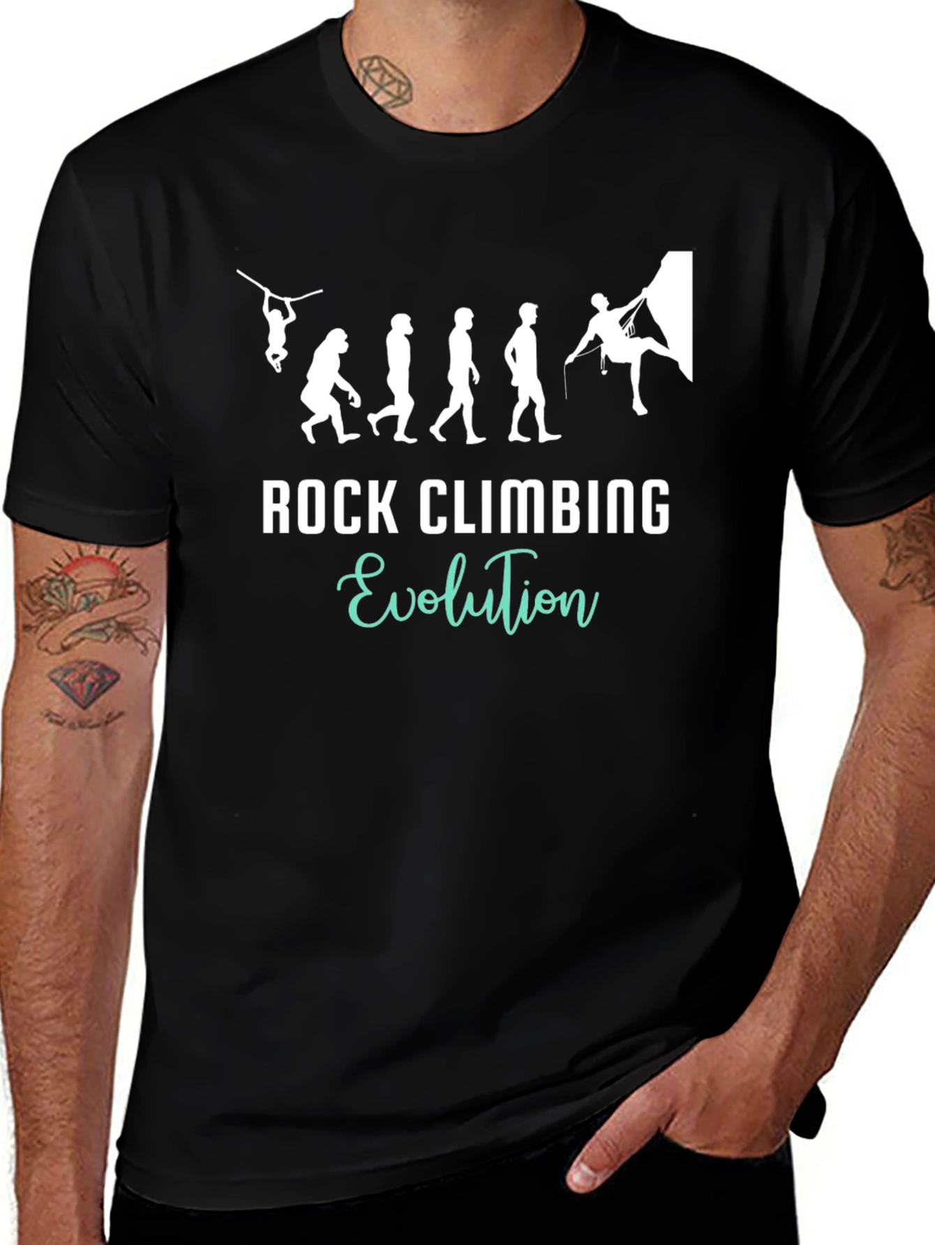 Rock Climbing Evolution T-Shirt