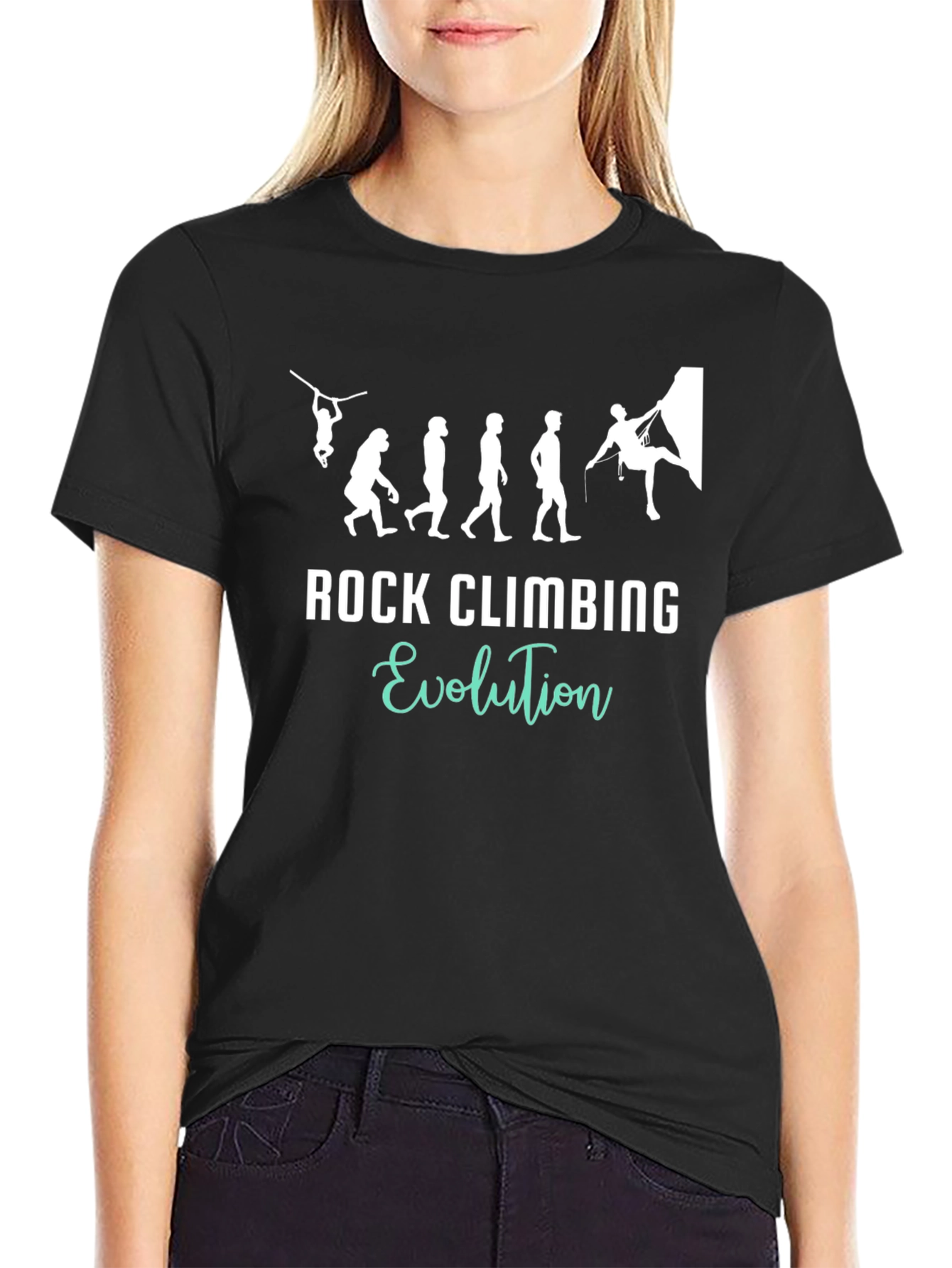 Rock Climbing Evolution T-Shirt