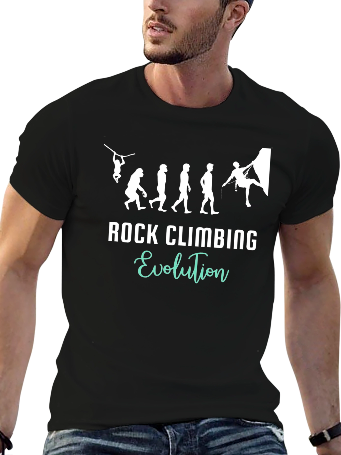 Rock Climbing Evolution T-Shirt